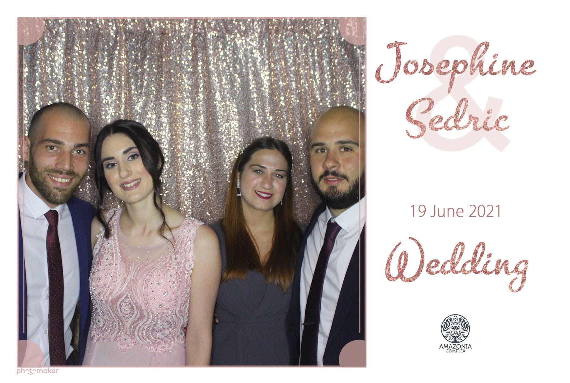 Josephine & Sedric's wedding | View more photos from the event at gallery.photomakerphotobooth.com.mt/u/PhotomakerMalta/Josephine-Sedrics-wedding