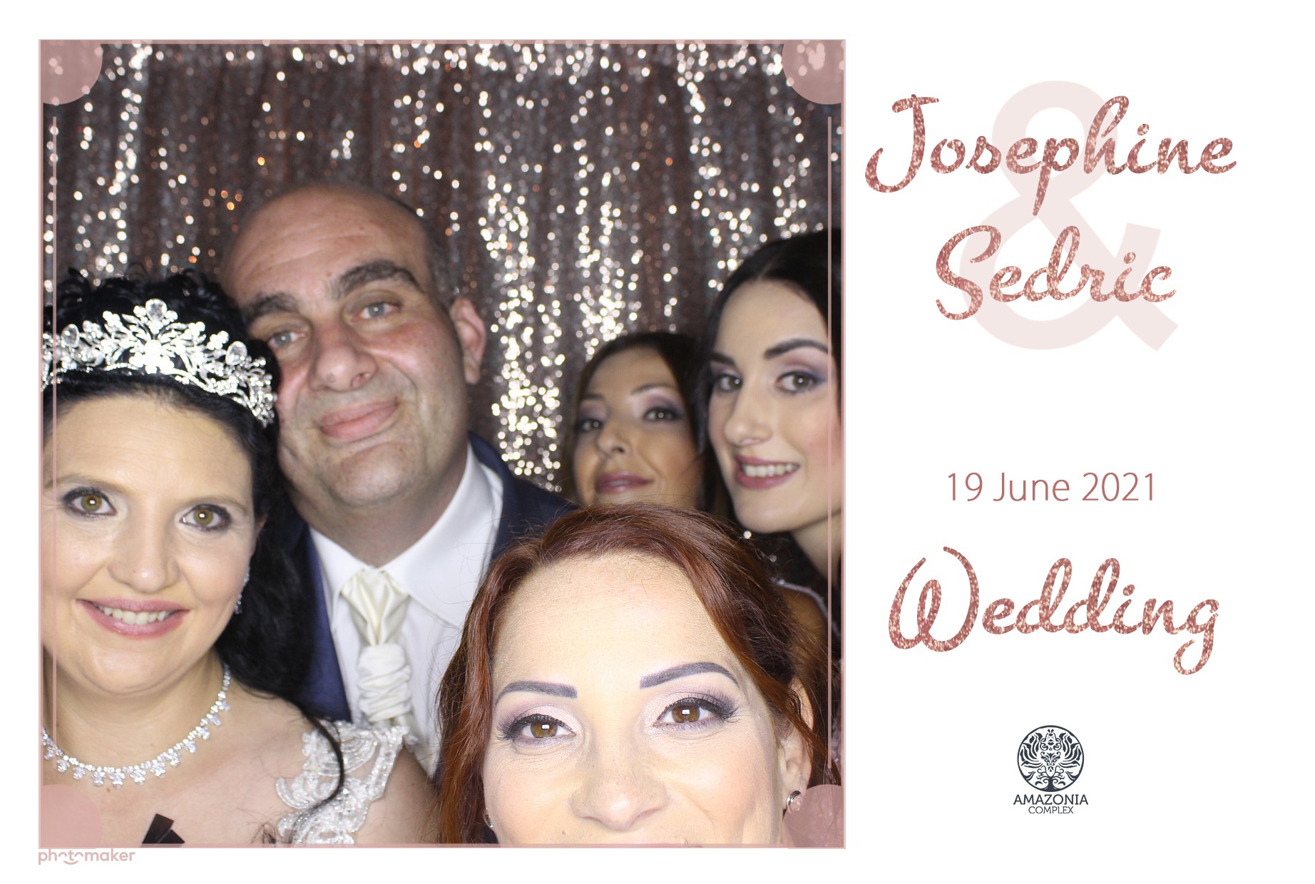 Josephine & Sedric's wedding | View more photos from the event at gallery.photomakerphotobooth.com.mt/u/PhotomakerMalta/Josephine-Sedrics-wedding