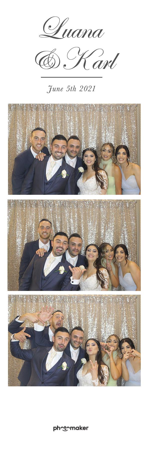 Luana & Karl's Wedding | View more photos from the event at gallery.photomakerphotobooth.com.mt/u/PhotomakerMalta/Luana-Karls-Wedding