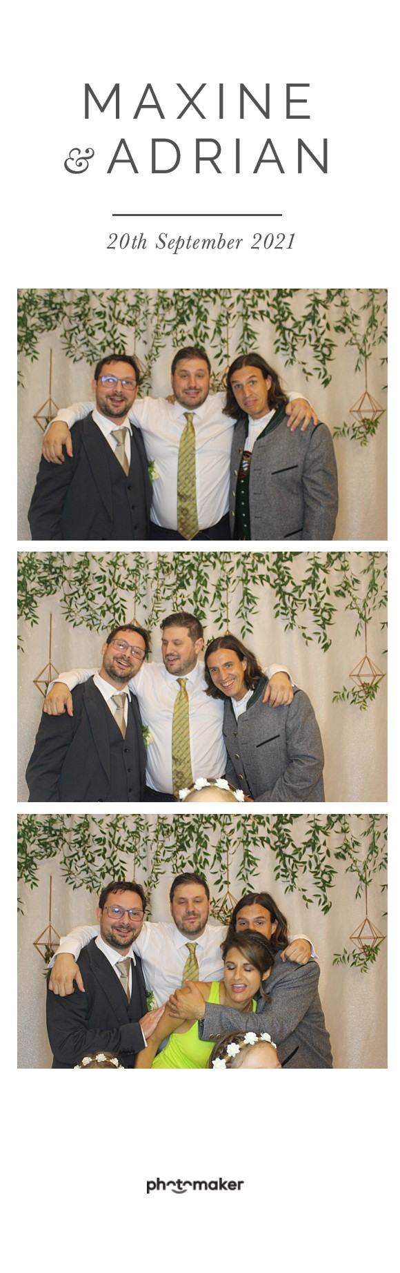 Maxine & Adrian's Wedding | View more photos from the event at gallery.photomakerphotobooth.com.mt/u/PhotomakerMalta/Maxine-Adrians-Wedding