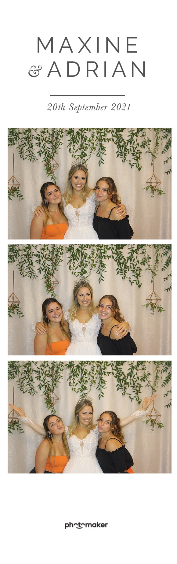 Maxine & Adrian's Wedding | View more photos from the event at gallery.photomakerphotobooth.com.mt/u/PhotomakerMalta/Maxine-Adrians-Wedding