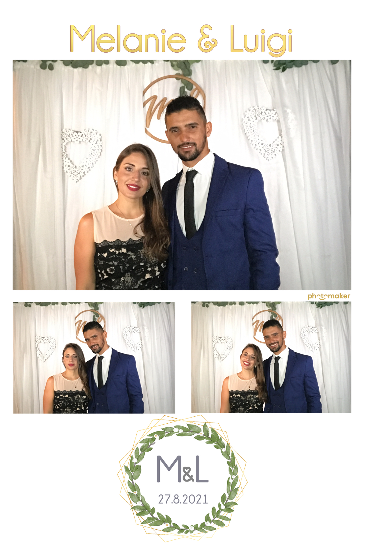 Melanie & Luigi's Wedding | View more photos from the event at gallery.photomakerphotobooth.com.mt/u/PhotomakerMalta/Melanie-Luigis-Wedding