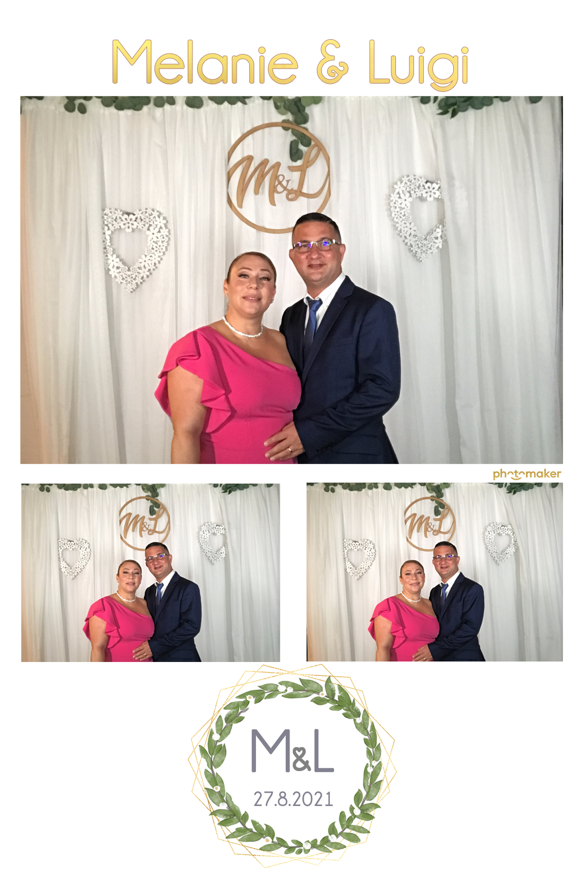 Melanie & Luigi's Wedding | View more photos from the event at gallery.photomakerphotobooth.com.mt/u/PhotomakerMalta/Melanie-Luigis-Wedding
