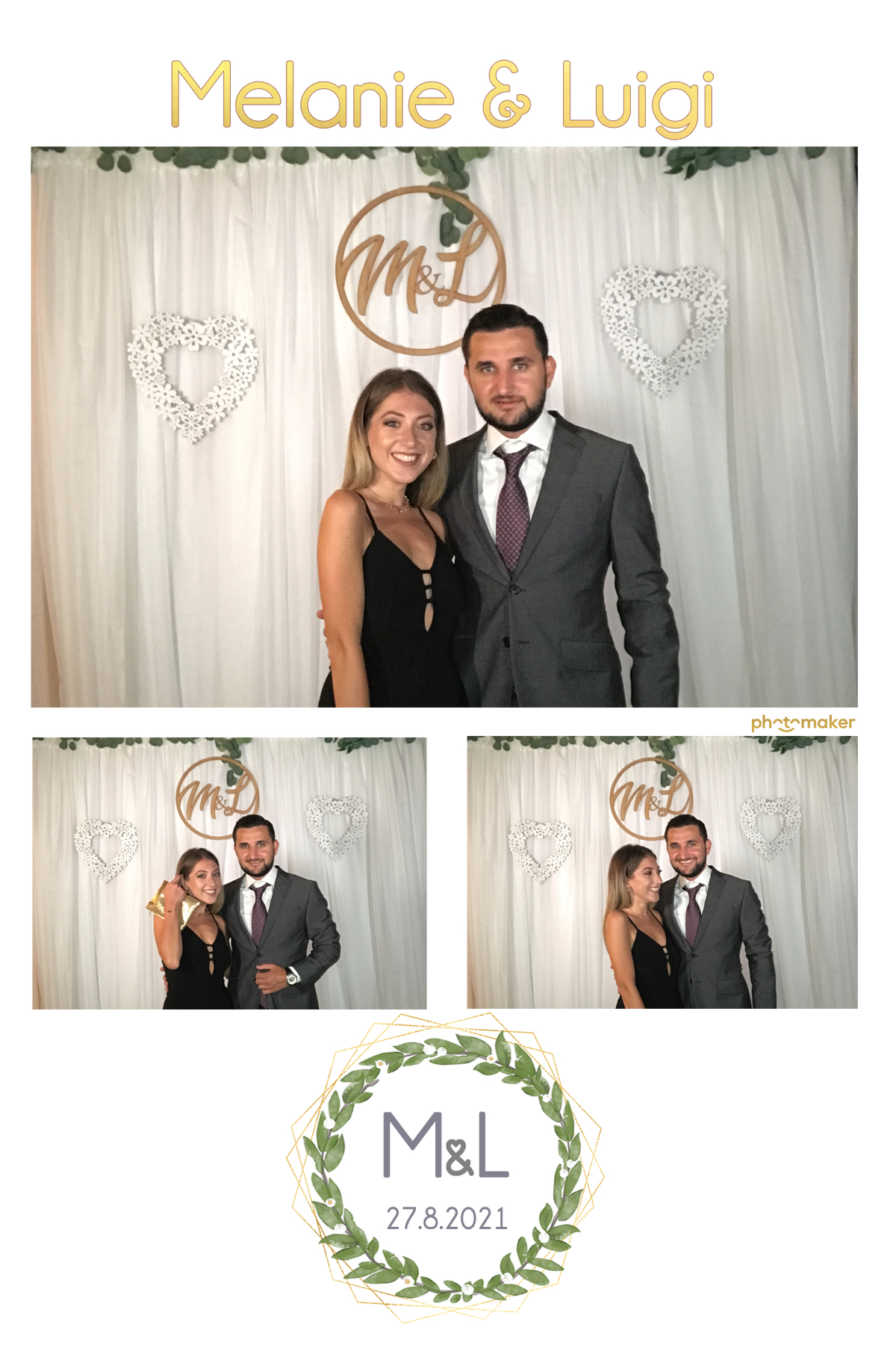 Melanie & Luigi's Wedding | View more photos from the event at gallery.photomakerphotobooth.com.mt/u/PhotomakerMalta/Melanie-Luigis-Wedding