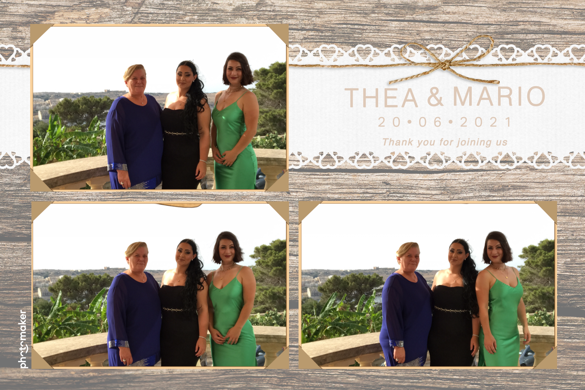 Thea & Mario's wedding | View more photos from the event at gallery.photomakerphotobooth.com.mt/u/PhotomakerMalta/Thea-Marios-wedding