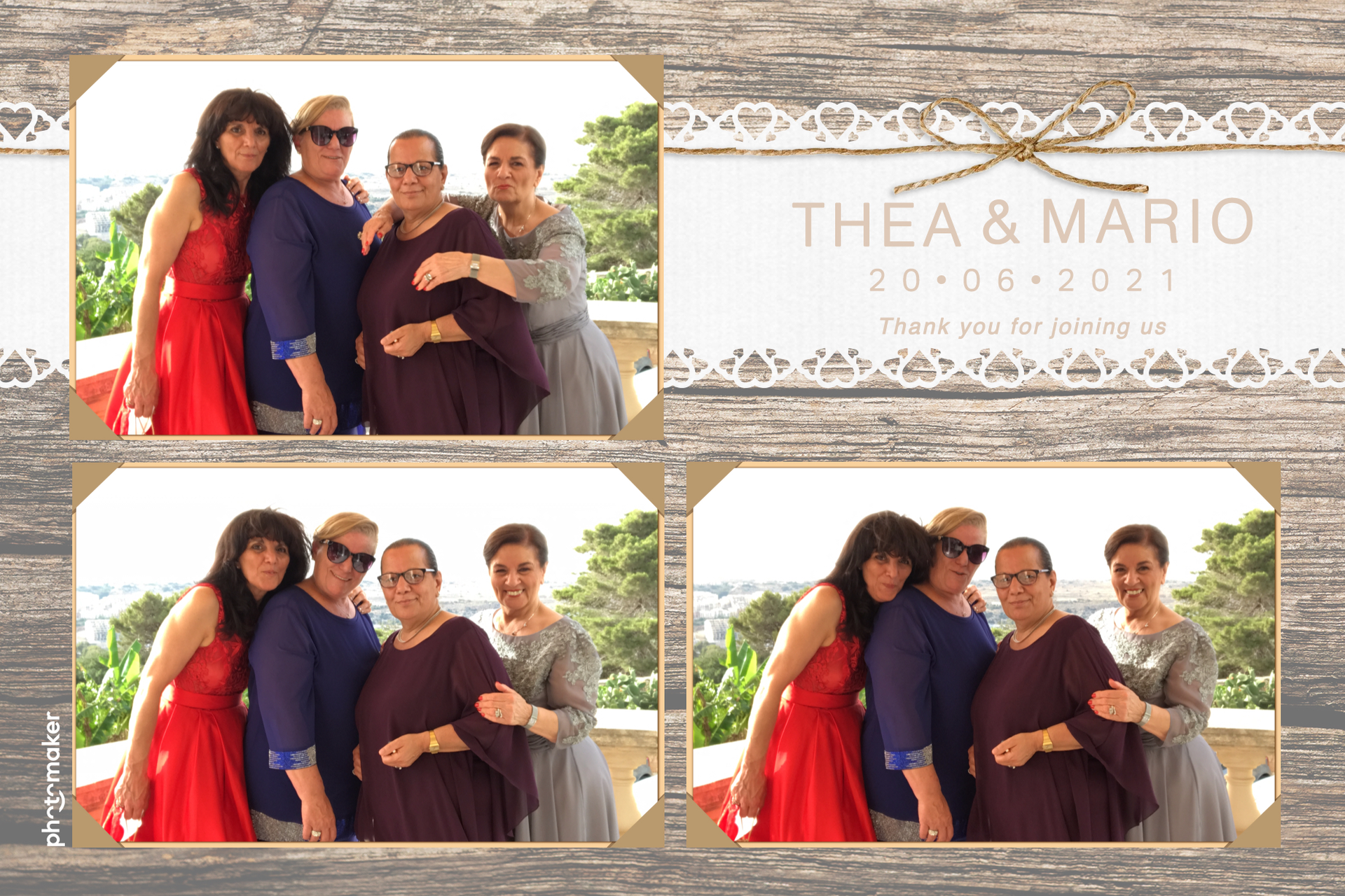 Thea & Mario's wedding | View more photos from the event at gallery.photomakerphotobooth.com.mt/u/PhotomakerMalta/Thea-Marios-wedding