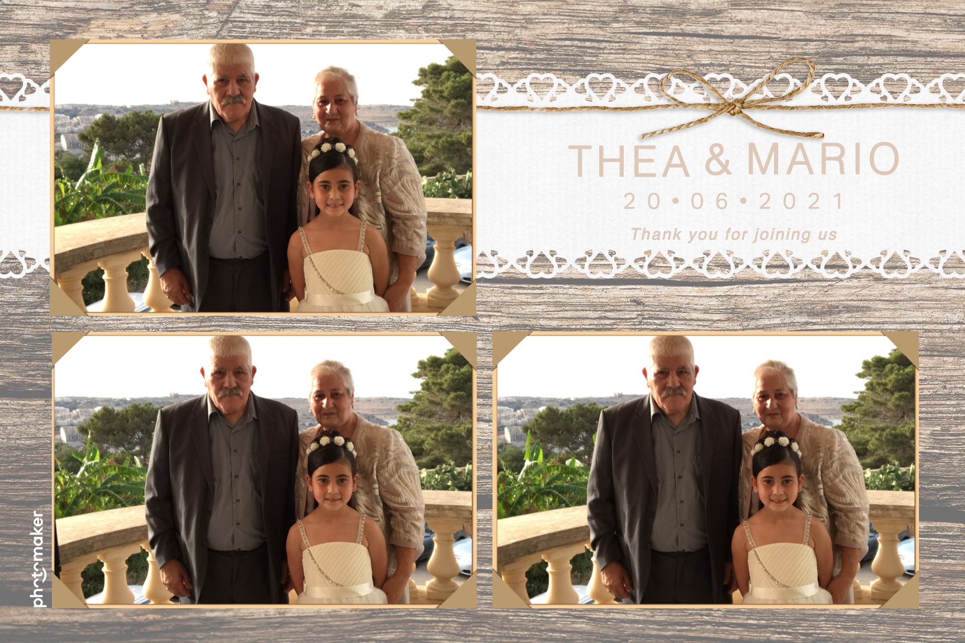 Thea & Mario's wedding | View more photos from the event at gallery.photomakerphotobooth.com.mt/u/PhotomakerMalta/Thea-Marios-wedding