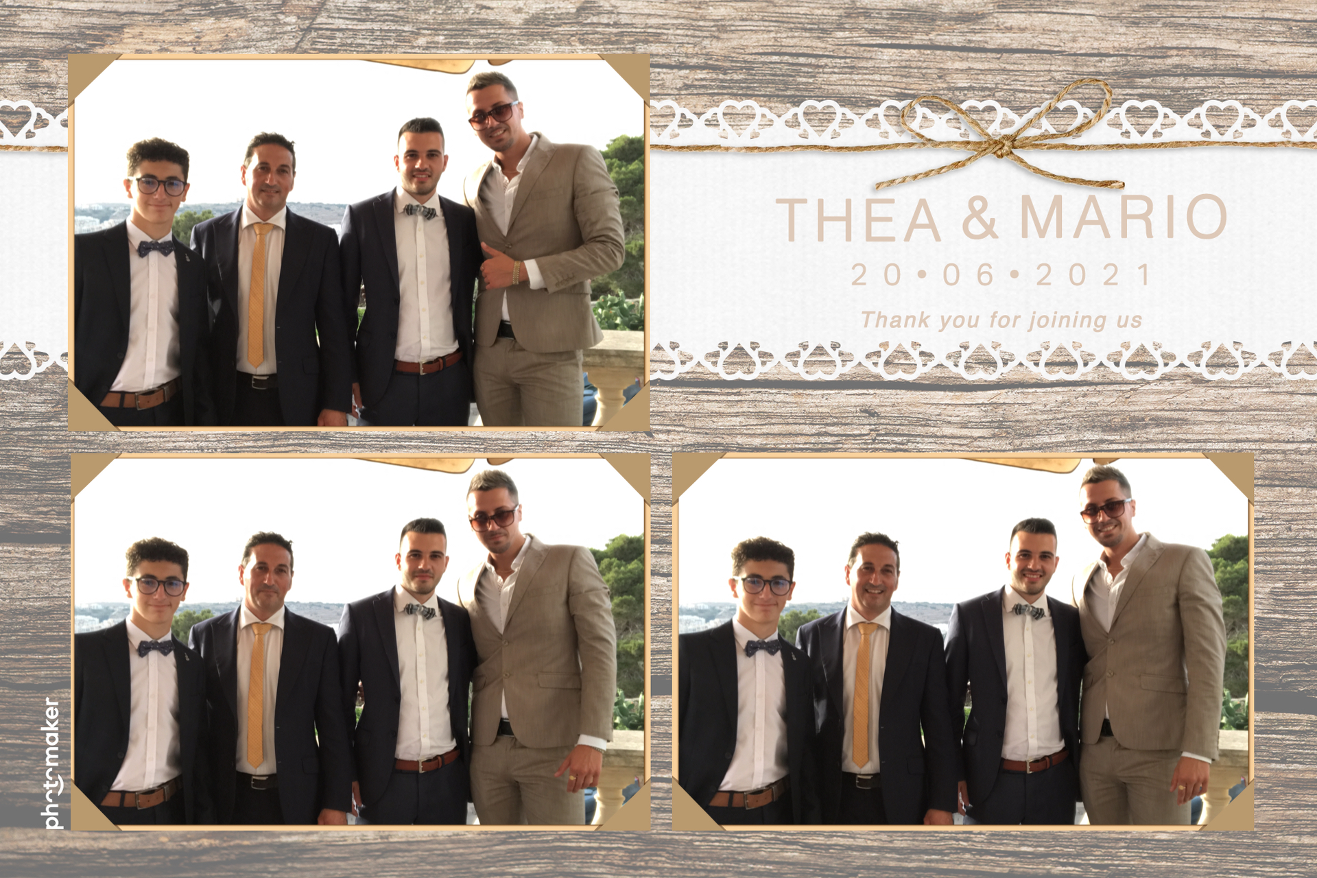 Thea & Mario's wedding | View more photos from the event at gallery.photomakerphotobooth.com.mt/u/PhotomakerMalta/Thea-Marios-wedding