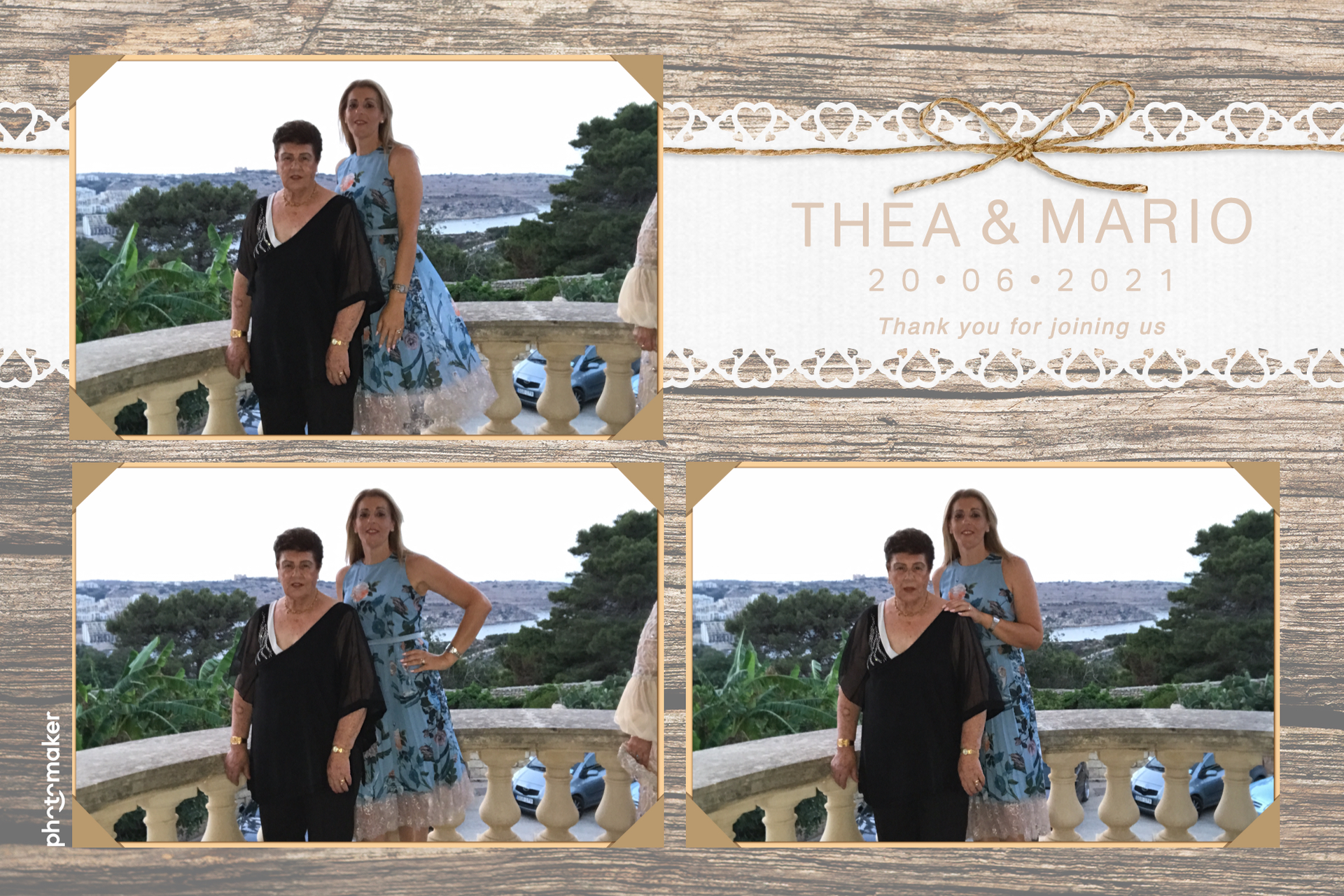Thea & Mario's wedding | View more photos from the event at gallery.photomakerphotobooth.com.mt/u/PhotomakerMalta/Thea-Marios-wedding