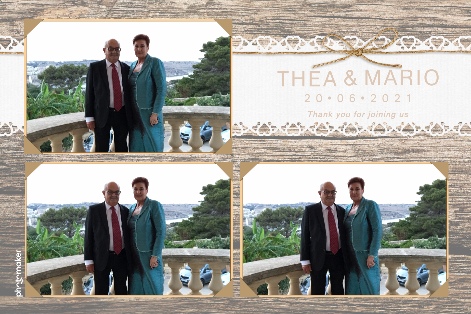 Thea & Mario's wedding | View more photos from the event at gallery.photomakerphotobooth.com.mt/u/PhotomakerMalta/Thea-Marios-wedding