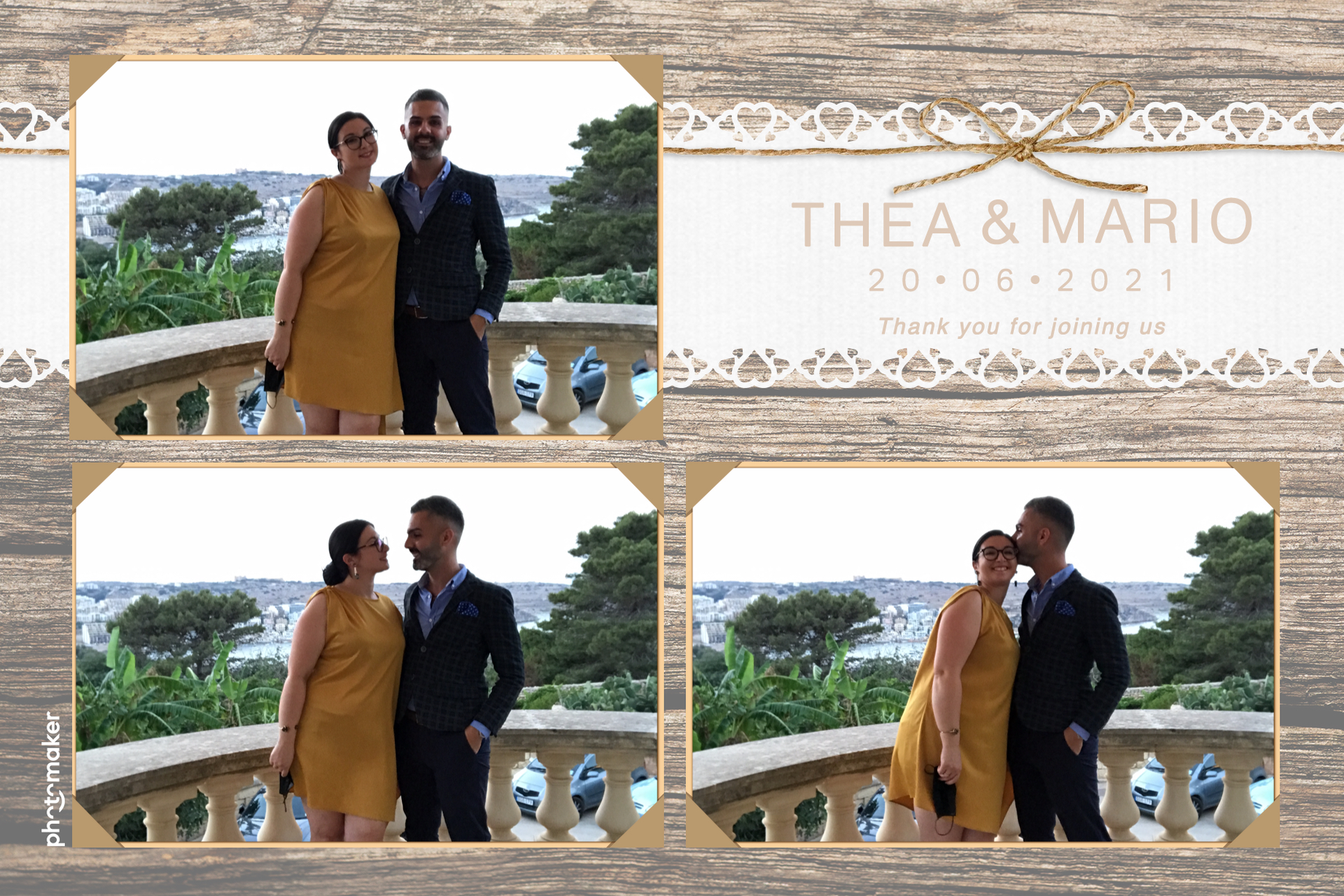 Thea & Mario's wedding | View more photos from the event at gallery.photomakerphotobooth.com.mt/u/PhotomakerMalta/Thea-Marios-wedding