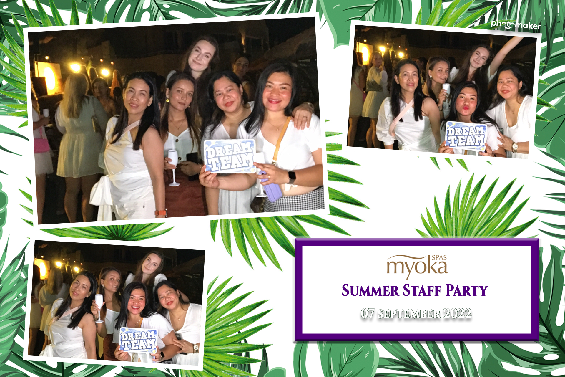 Myoka 5 Senses Spa Summer Party | View more photos from the event at gallery.photomakerphotobooth.com.mt/u/PhotomakerMalta/Myoka-5-Senses-Spa-Summer-Party