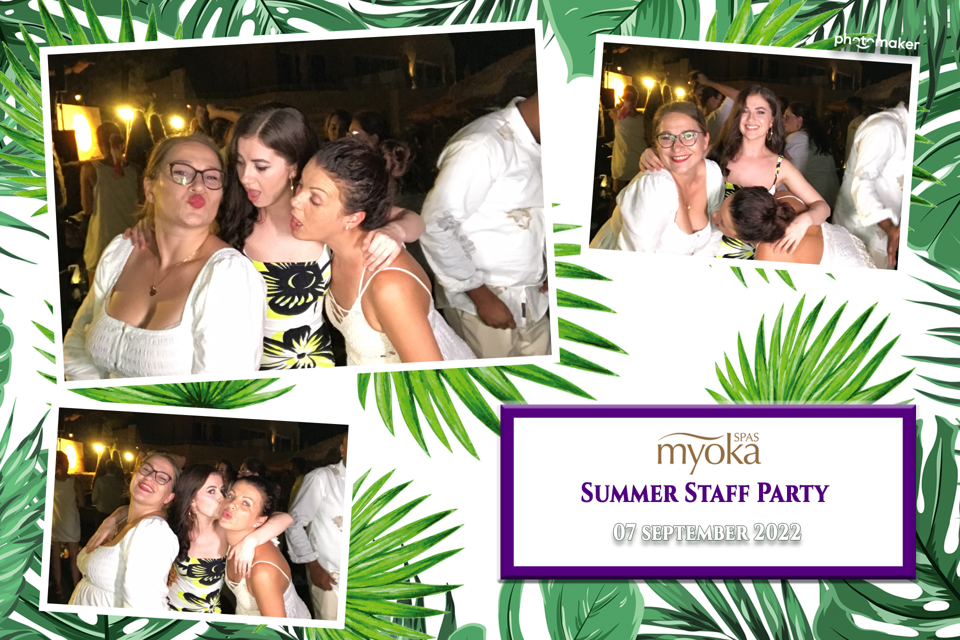 Myoka 5 Senses Spa Summer Party | View more photos from the event at gallery.photomakerphotobooth.com.mt/u/PhotomakerMalta/Myoka-5-Senses-Spa-Summer-Party