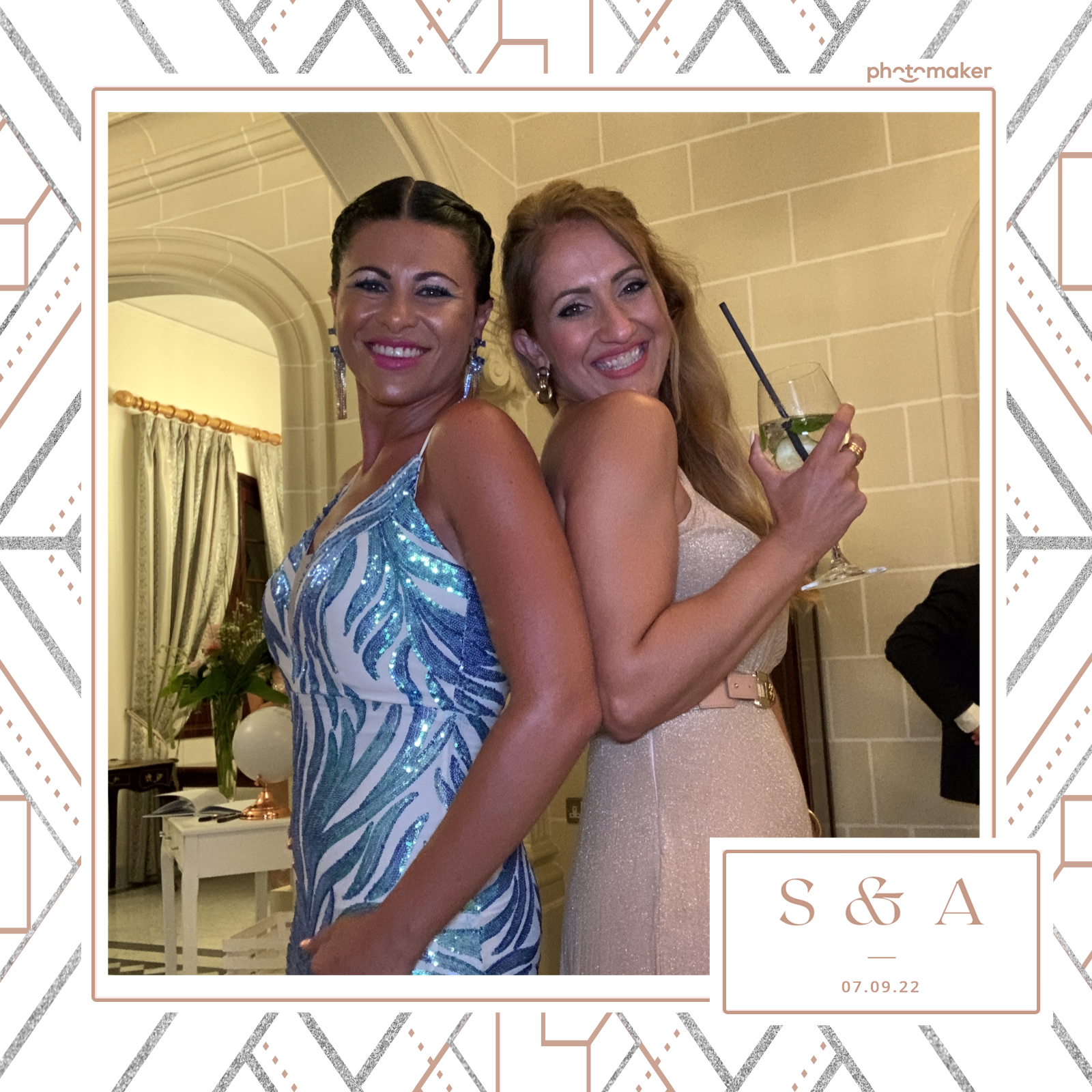 Stephanie & Alina's Wedding | View more photos from the event at gallery.photomakerphotobooth.com.mt/u/PhotomakerMalta/Stephanie-Alinas-Wedding