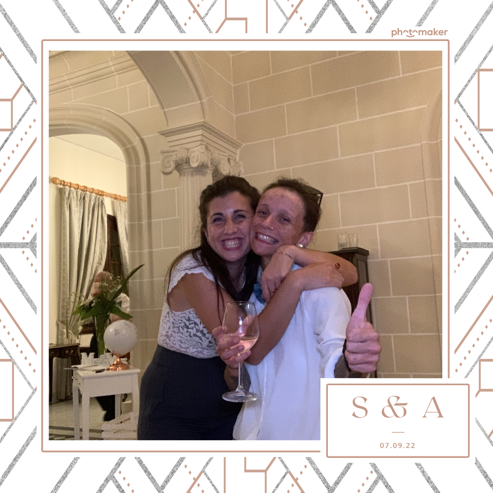 Stephanie & Alina's Wedding | View more photos from the event at gallery.photomakerphotobooth.com.mt/u/PhotomakerMalta/Stephanie-Alinas-Wedding