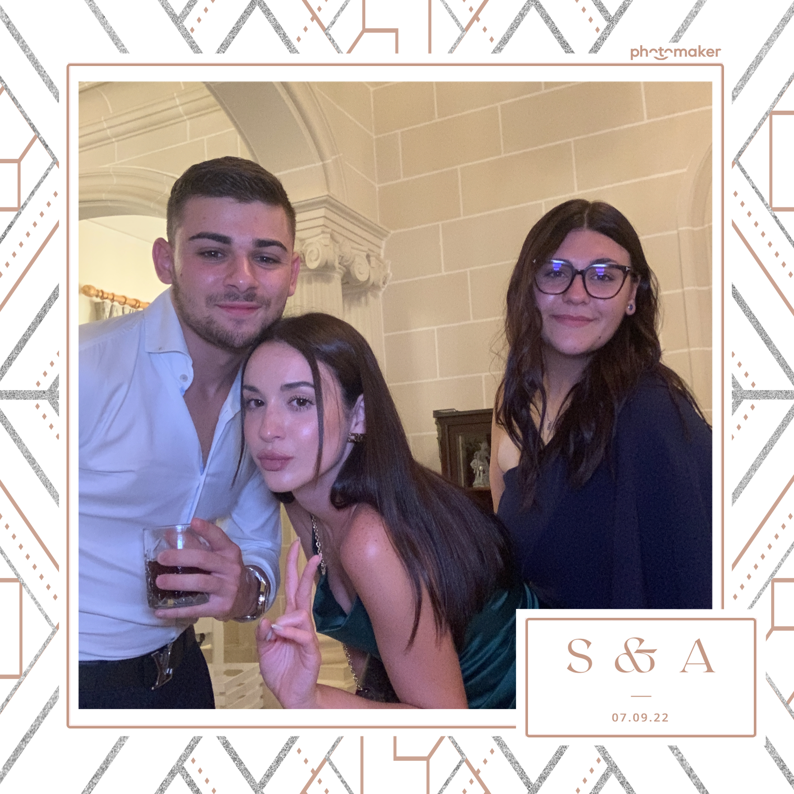 Stephanie & Alina's Wedding | View more photos from the event at gallery.photomakerphotobooth.com.mt/u/PhotomakerMalta/Stephanie-Alinas-Wedding