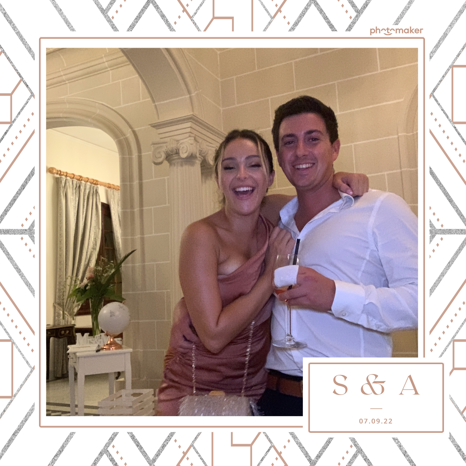 Stephanie & Alina's Wedding | View more photos from the event at gallery.photomakerphotobooth.com.mt/u/PhotomakerMalta/Stephanie-Alinas-Wedding