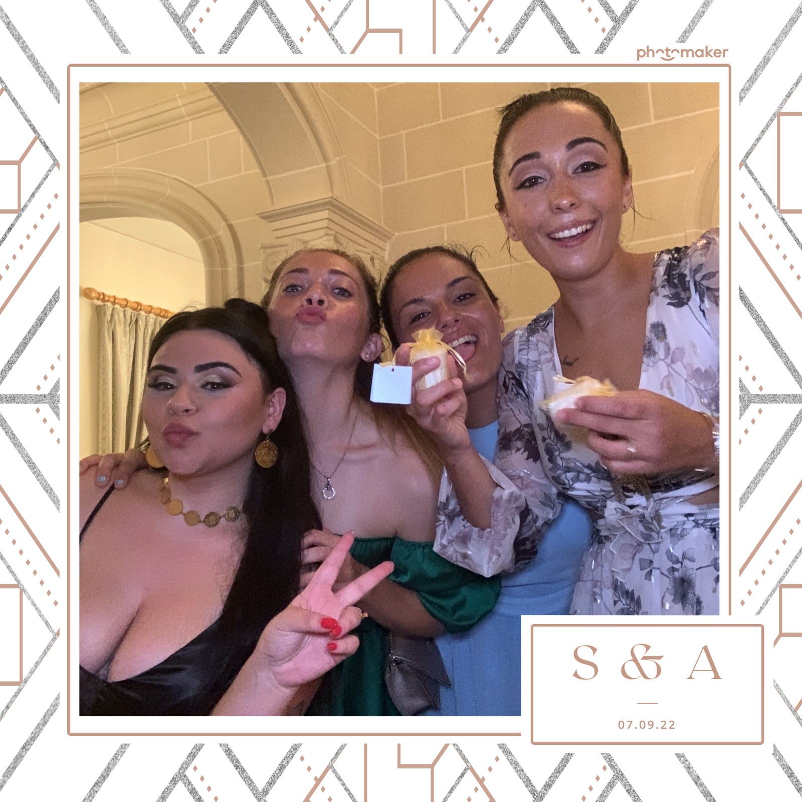 Stephanie & Alina's Wedding | View more photos from the event at gallery.photomakerphotobooth.com.mt/u/PhotomakerMalta/Stephanie-Alinas-Wedding