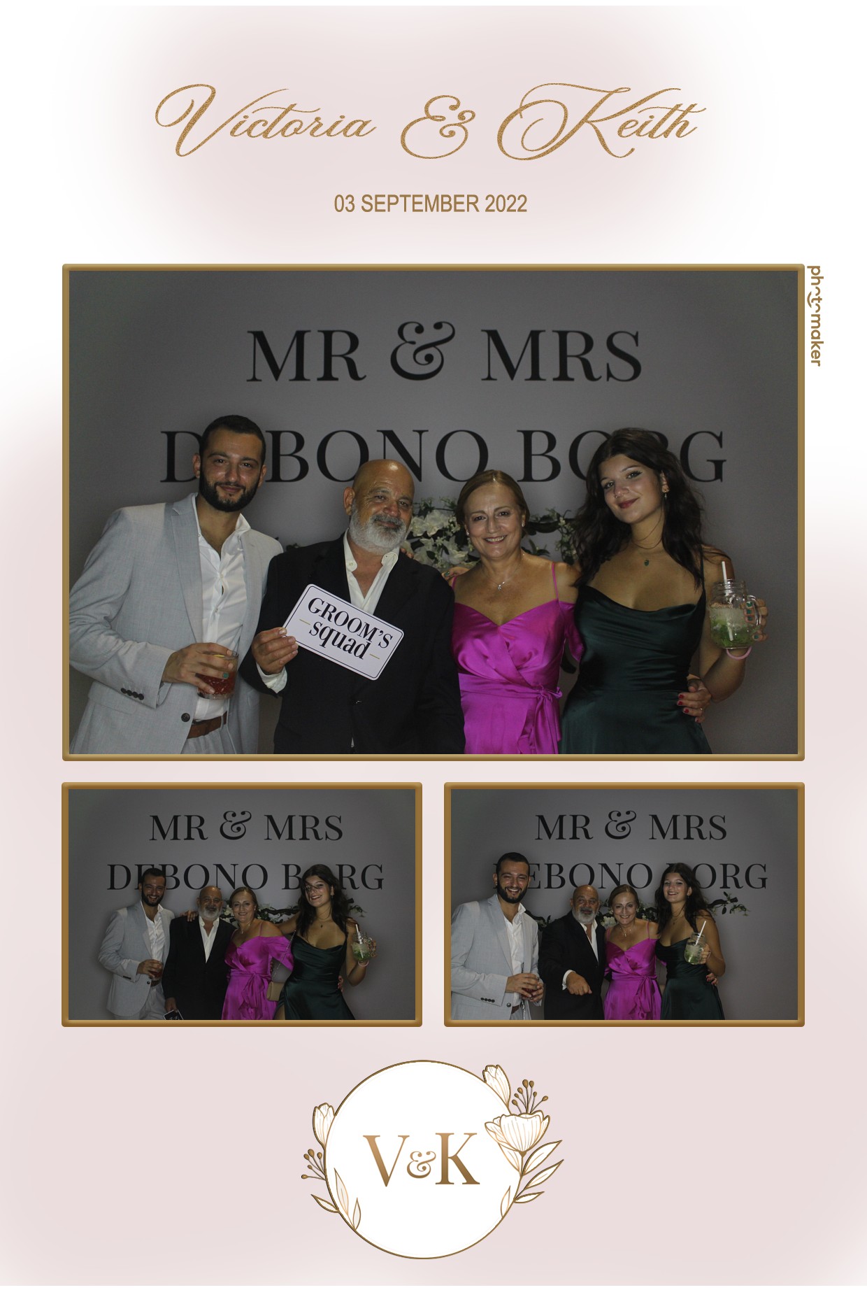 Victoria & Keith's Wedding | View more photos from the event at gallery.photomakerphotobooth.com.mt/u/PhotomakerMalta/Victoria-Keiths-Wedding