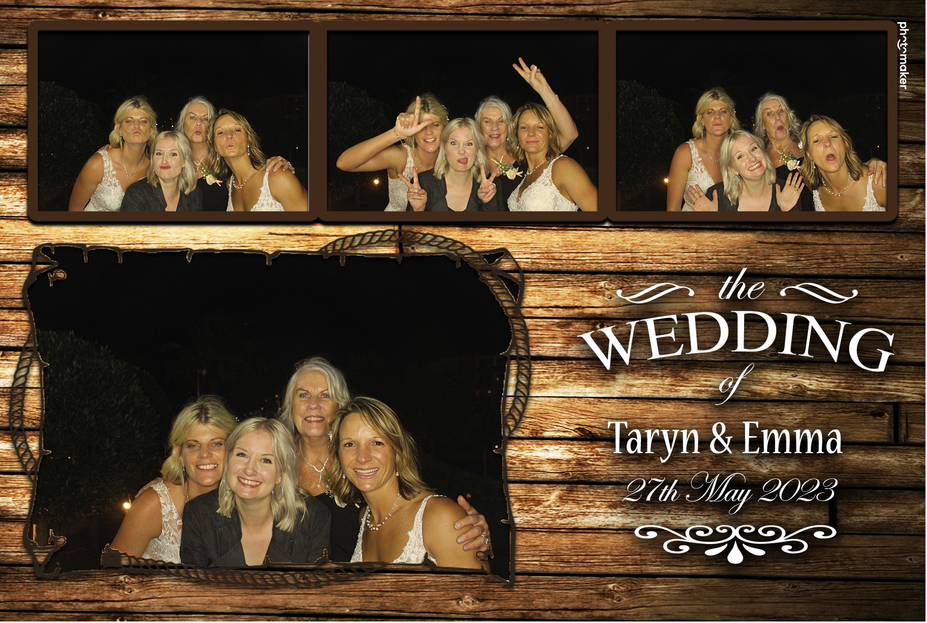 Emma & Taryn's Wedding | View more photos from the event at gallery.photomakerphotobooth.com.mt/u/PhotomakerMalta/Emma-Taryns-Wedding