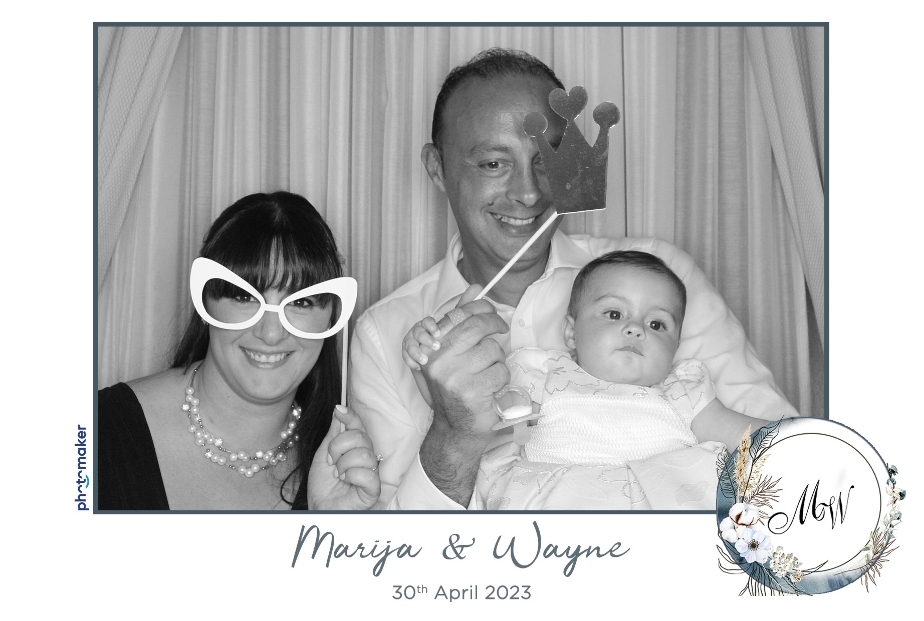 Marija & Wayne's Wedding | View more photos from the event at gallery.photomakerphotobooth.com.mt/u/PhotomakerMalta/Marija-Waynes-Wedding