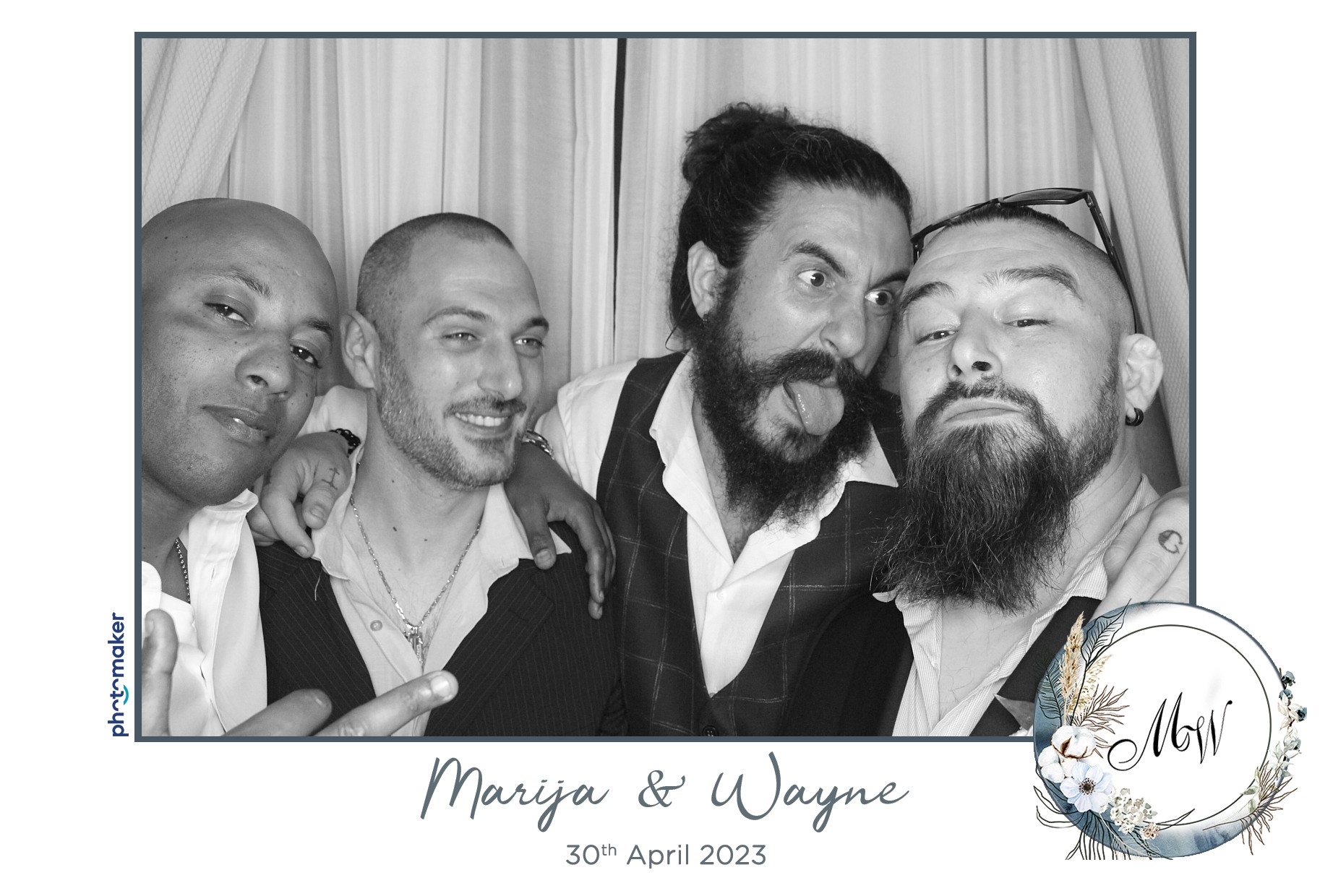 Marija & Wayne's Wedding | View more photos from the event at gallery.photomakerphotobooth.com.mt/u/PhotomakerMalta/Marija-Waynes-Wedding
