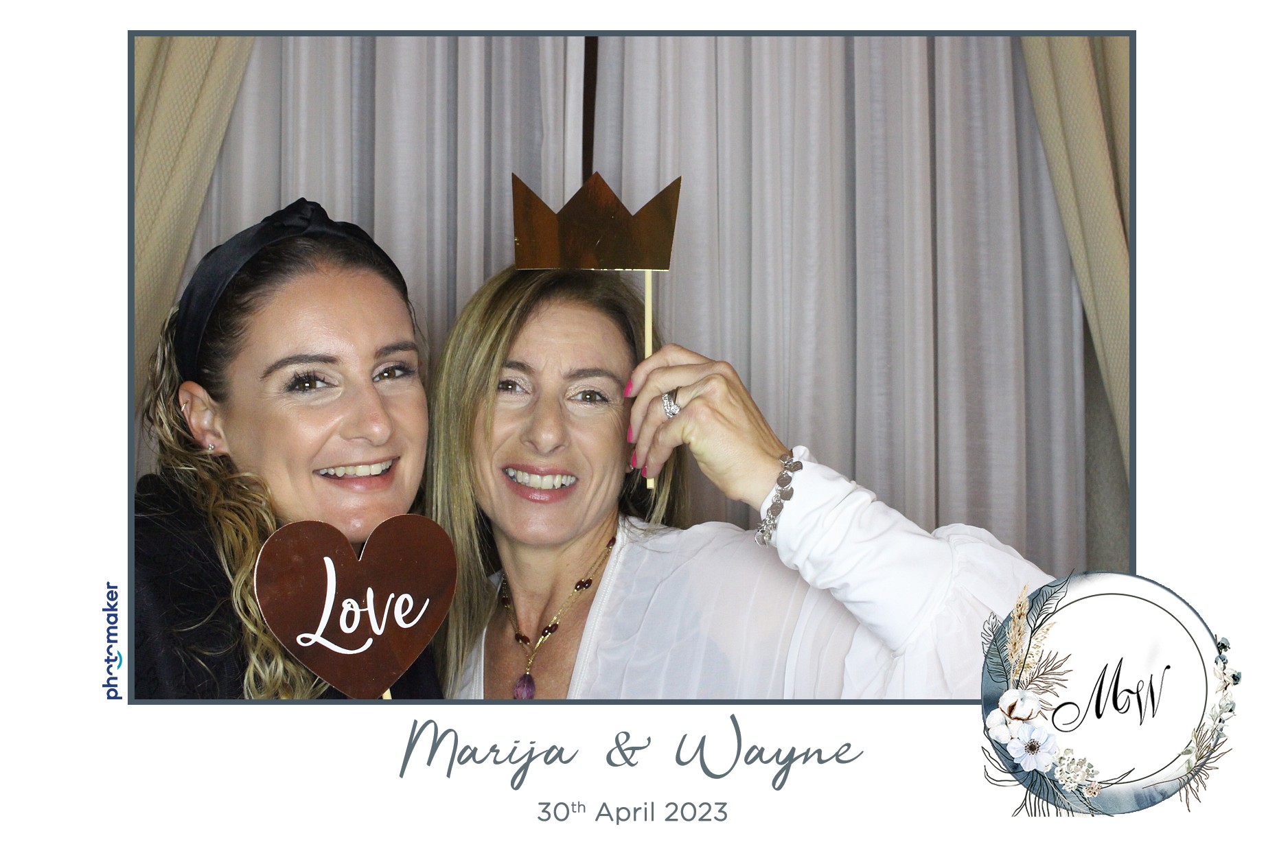 Marija & Wayne's Wedding | View more photos from the event at gallery.photomakerphotobooth.com.mt/u/PhotomakerMalta/Marija-Waynes-Wedding