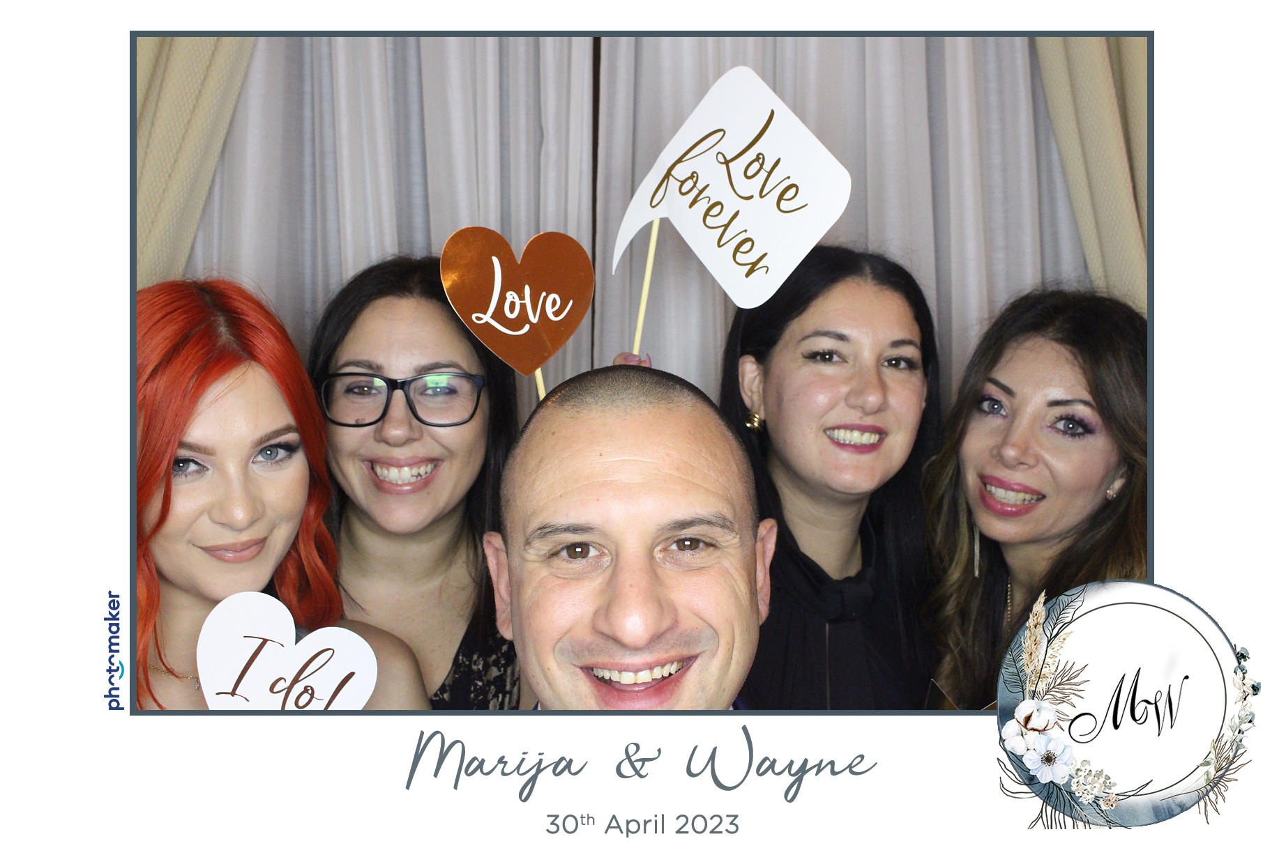 Marija & Wayne's Wedding | View more photos from the event at gallery.photomakerphotobooth.com.mt/u/PhotomakerMalta/Marija-Waynes-Wedding