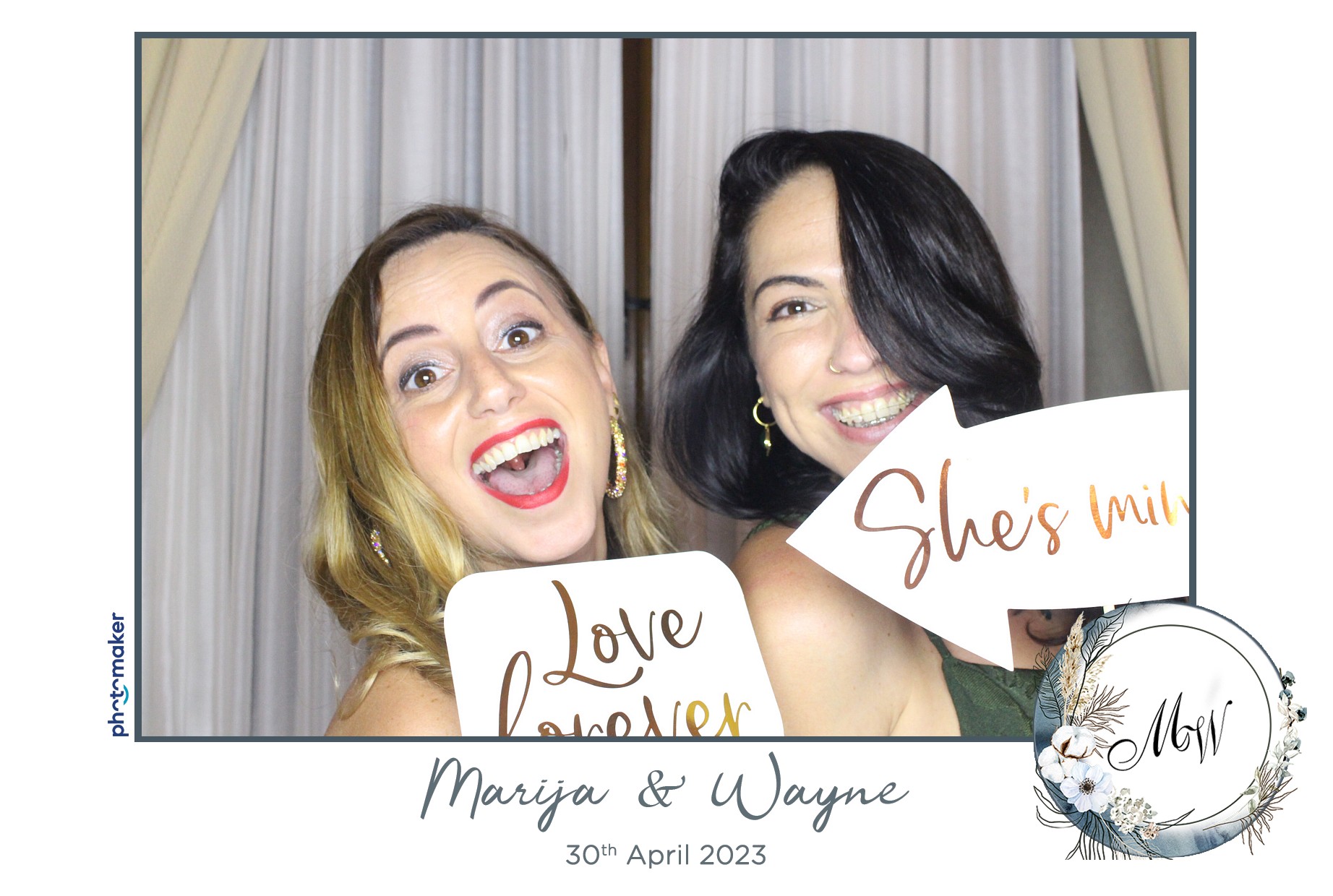 Marija & Wayne's Wedding | View more photos from the event at gallery.photomakerphotobooth.com.mt/u/PhotomakerMalta/Marija-Waynes-Wedding