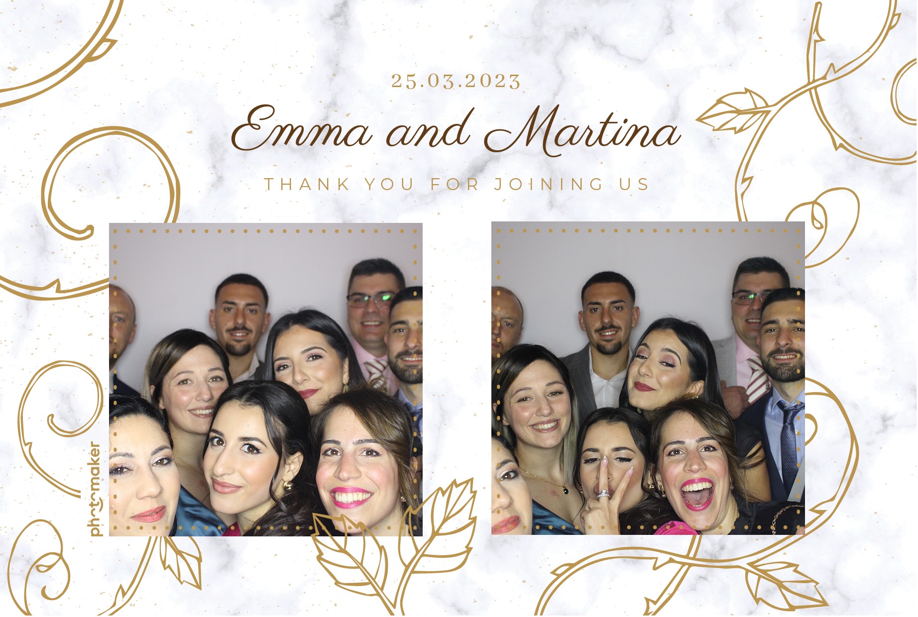 Martina & Emma's Wedding | View more photos from the event at gallery.photomakerphotobooth.com.mt/u/PhotomakerMalta/Martina-Emmas-Wedding