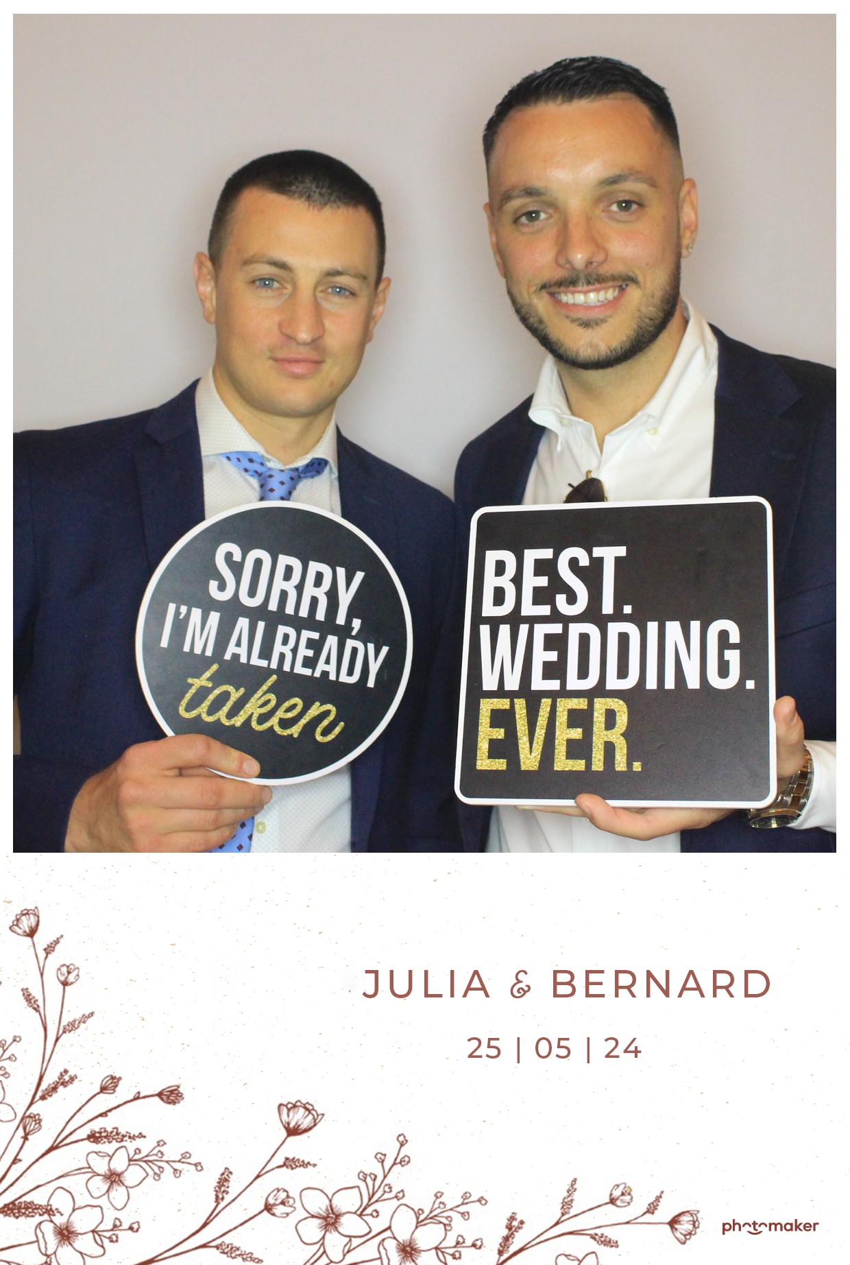 Julia & Bernard's Wedding | View more photos from the event at gallery.photomakerphotobooth.com.mt/u/PhotomakerMalta/Julia-Bernards-Wedding