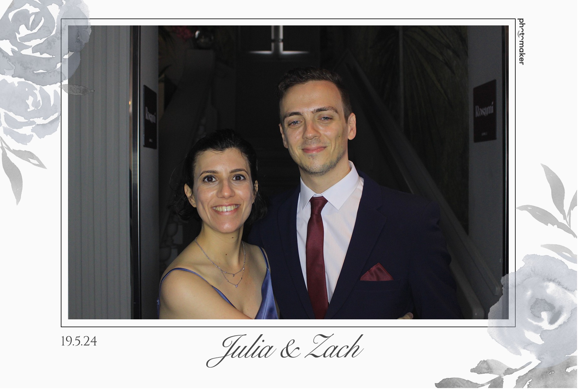 Julia & Zach's Wedding | View more photos from the event at gallery.photomakerphotobooth.com.mt/u/PhotomakerMalta/Julia-Zachs-Wedding