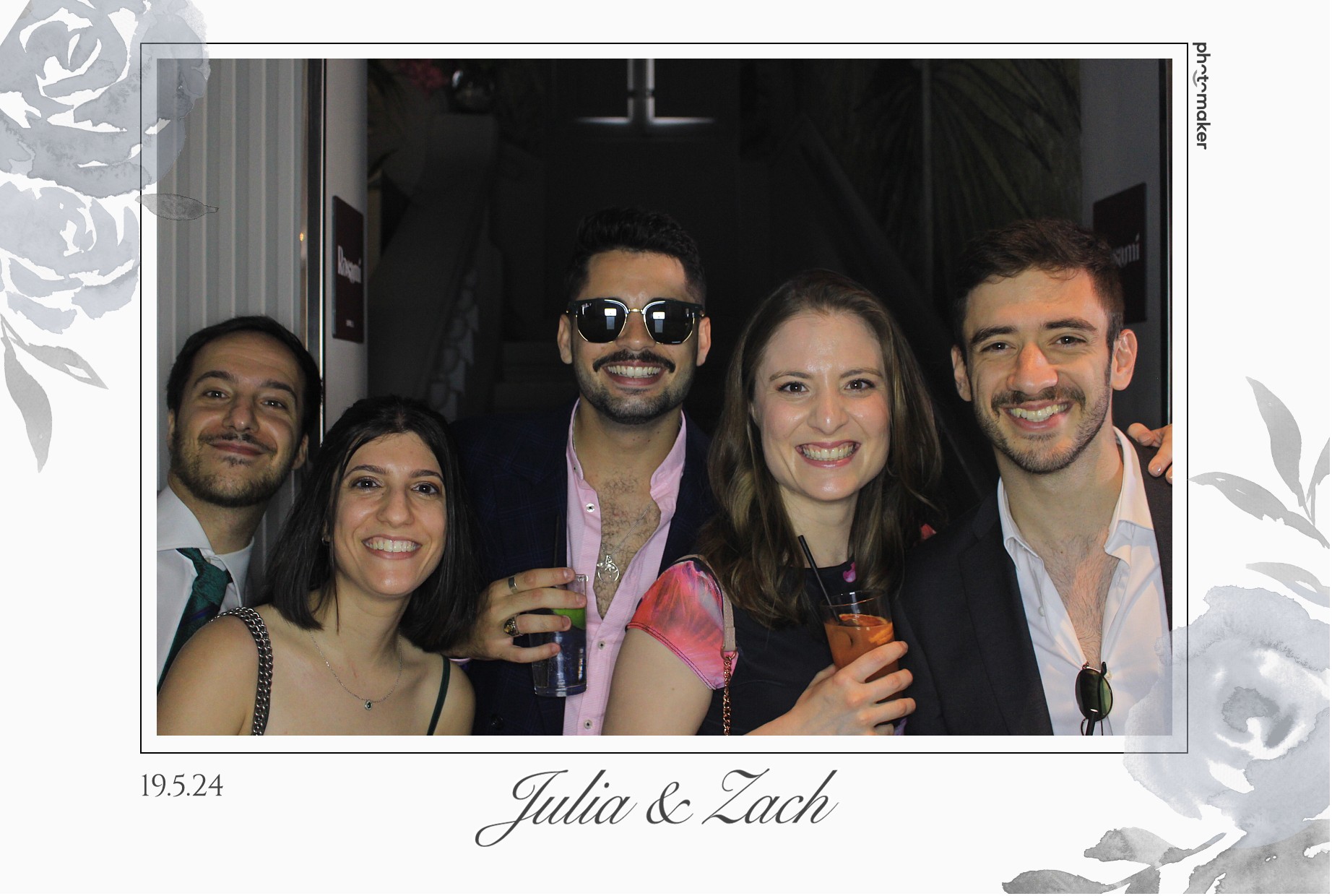 Julia & Zach's Wedding | View more photos from the event at gallery.photomakerphotobooth.com.mt/u/PhotomakerMalta/Julia-Zachs-Wedding