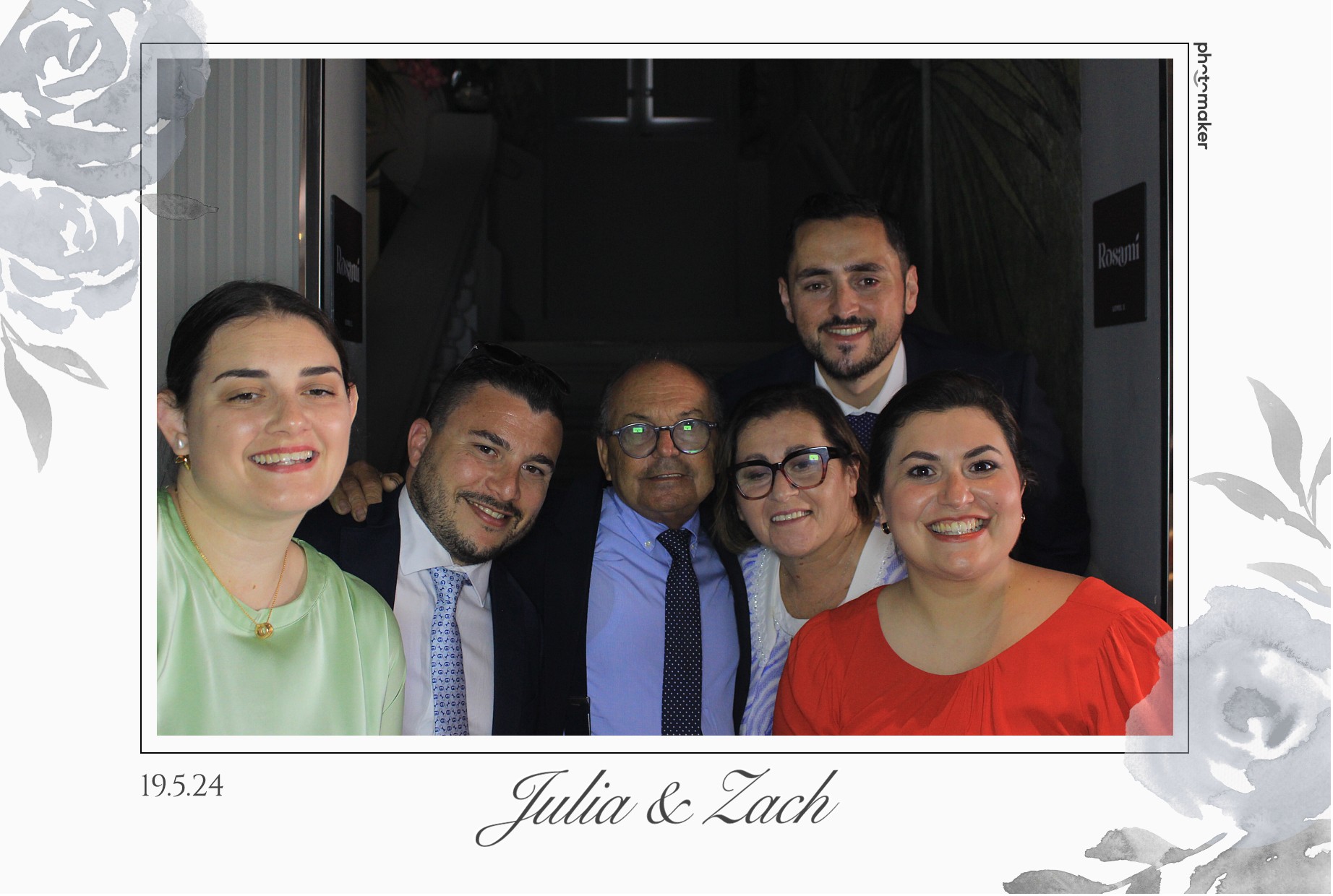 Julia & Zach's Wedding | View more photos from the event at gallery.photomakerphotobooth.com.mt/u/PhotomakerMalta/Julia-Zachs-Wedding