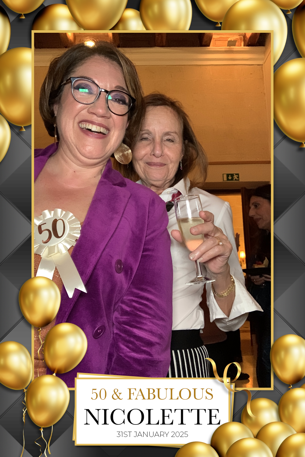Nicolette's 50th Birthday | View more photos from the event at gallery.photomakerphotobooth.com.mt/u/PhotomakerMalta/Nicolettes-50th-Birthday