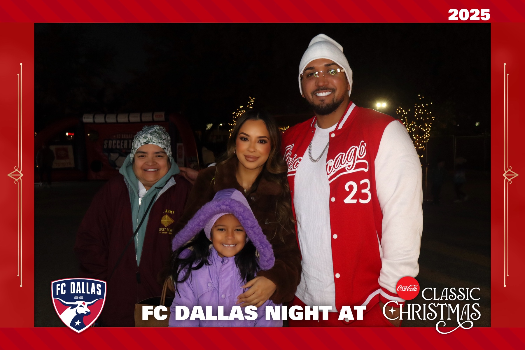 FC DALLAS NIGHT AT CLASSIC CHRISTMAS | View more photos from the event at gallery.rckapturedmemories.com/u/RCKapturedMemories/FC-DALLAS-NIGHT-AT-CLASSIC-CHRISTMAS