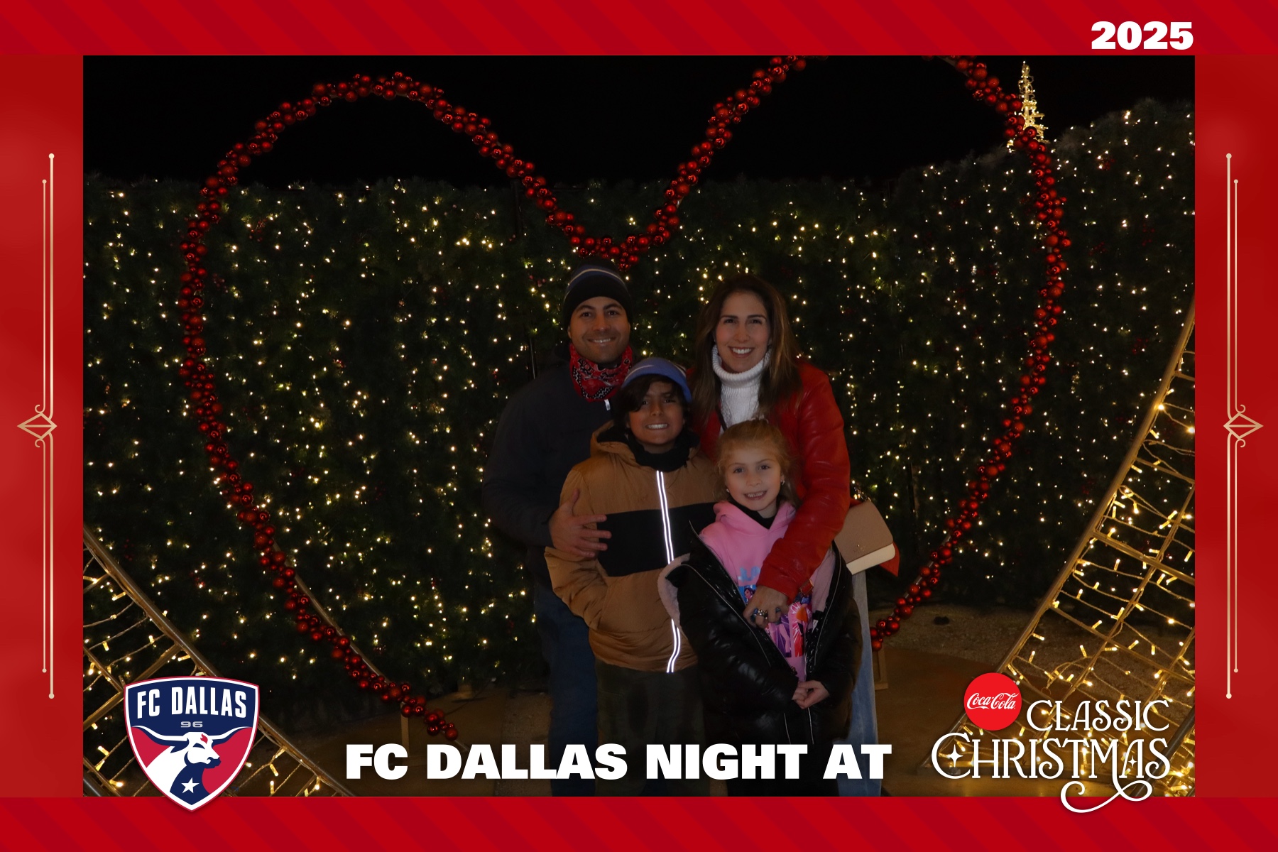 FC DALLAS NIGHT AT CLASSIC CHRISTMAS | View more photos from the event at gallery.rckapturedmemories.com/u/RCKapturedMemories/FC-DALLAS-NIGHT-AT-CLASSIC-CHRISTMAS
