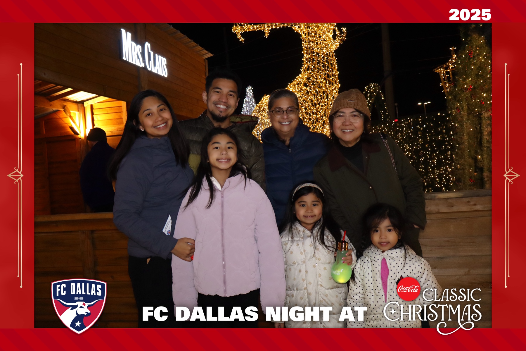 FC DALLAS NIGHT AT CLASSIC CHRISTMAS | View more photos from the event at gallery.rckapturedmemories.com/u/RCKapturedMemories/FC-DALLAS-NIGHT-AT-CLASSIC-CHRISTMAS