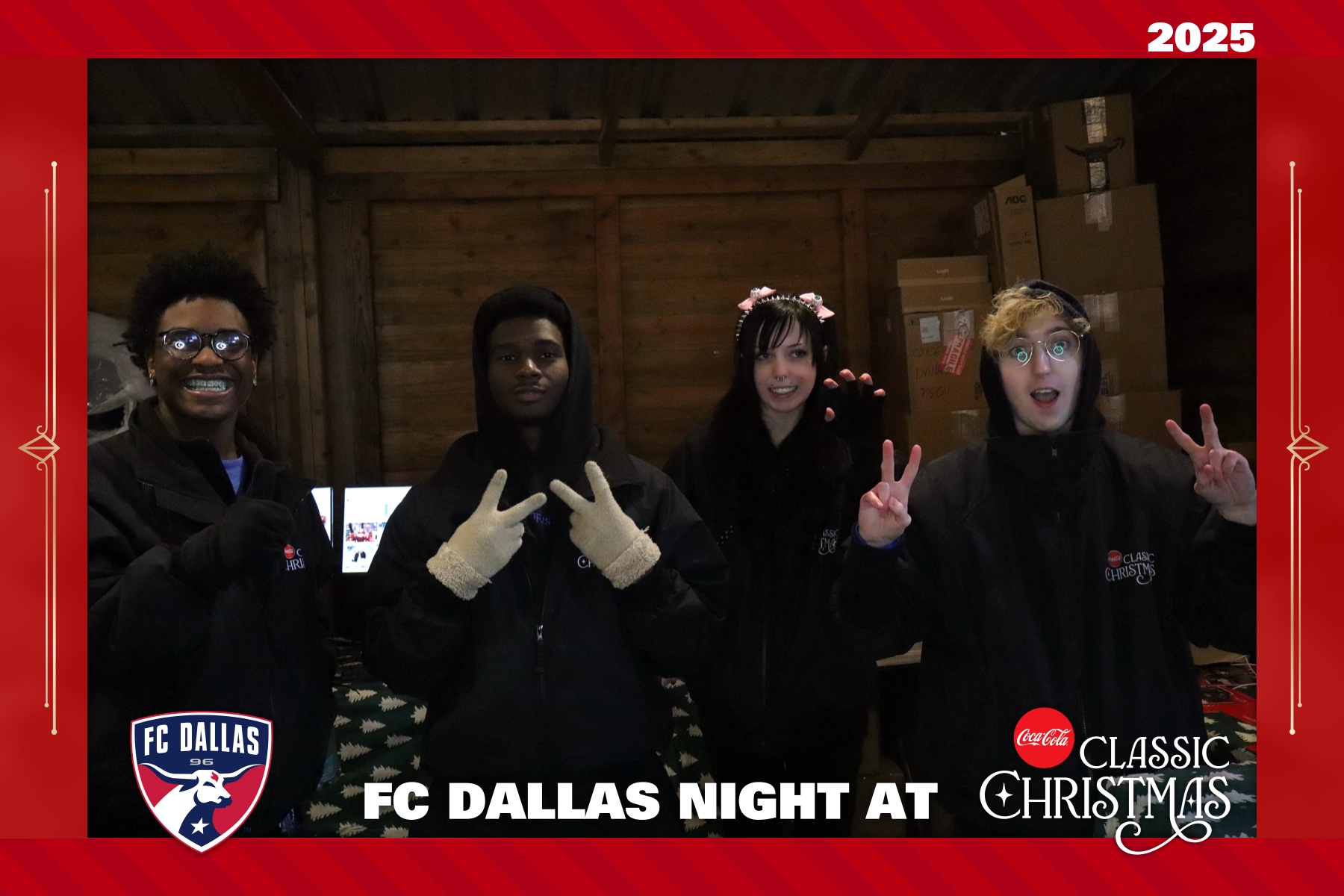 FC DALLAS NIGHT AT CLASSIC CHRISTMAS | View more photos from the event at gallery.rckapturedmemories.com/u/RCKapturedMemories/FC-DALLAS-NIGHT-AT-CLASSIC-CHRISTMAS