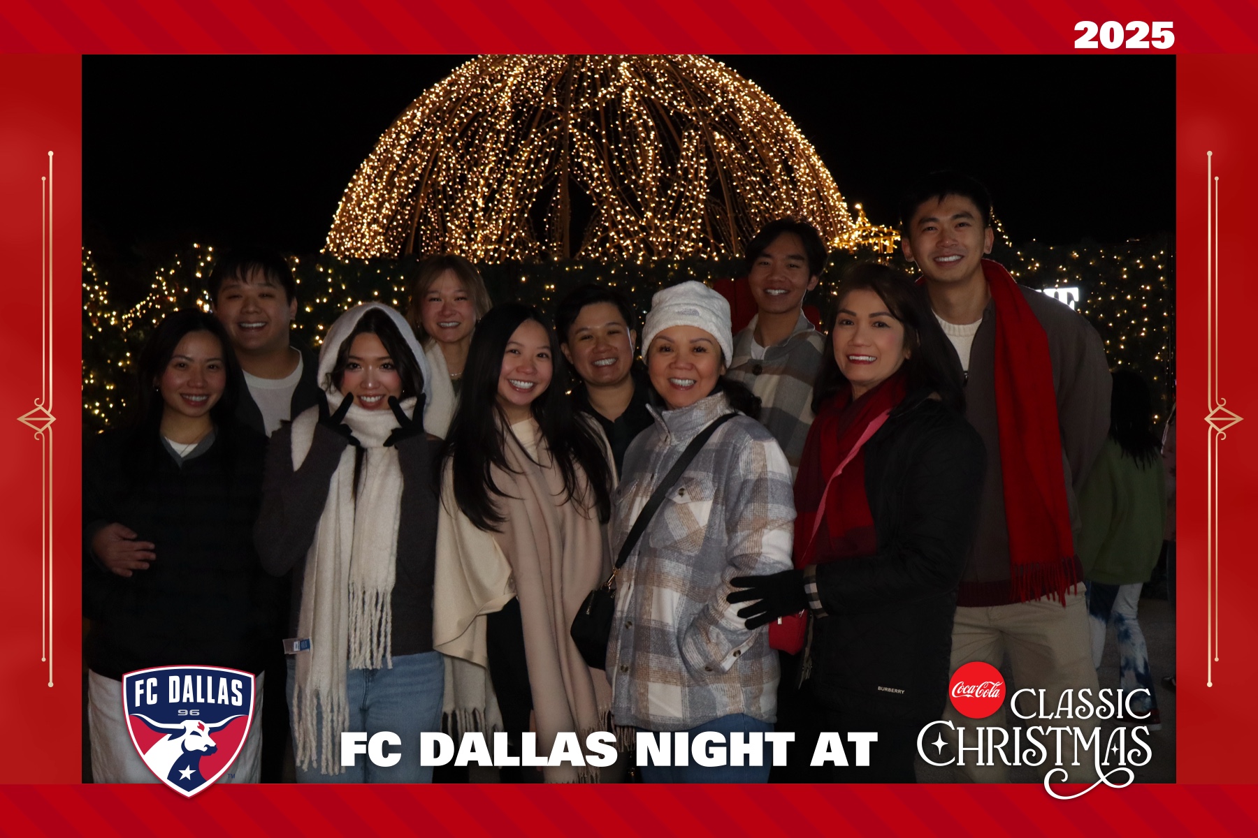 FC DALLAS NIGHT AT CLASSIC CHRISTMAS | View more photos from the event at gallery.rckapturedmemories.com/u/RCKapturedMemories/FC-DALLAS-NIGHT-AT-CLASSIC-CHRISTMAS