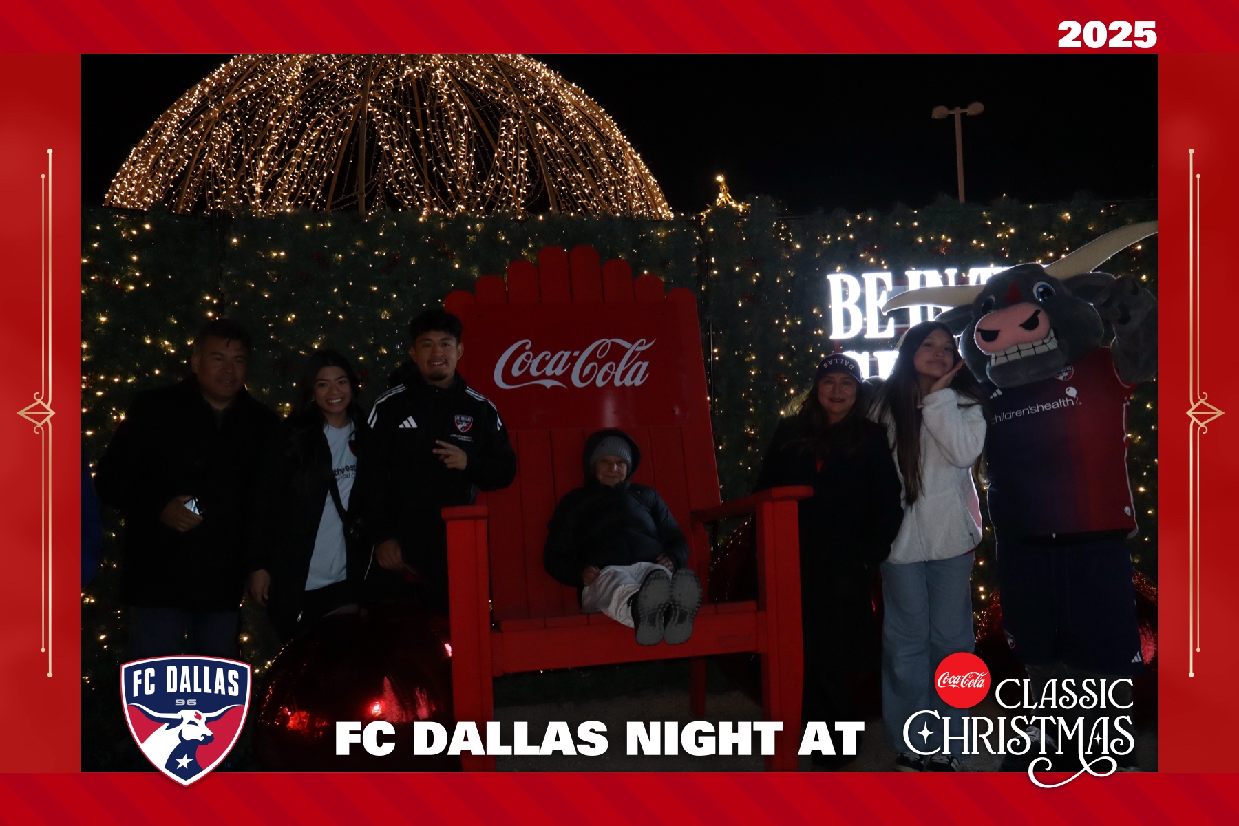 FC DALLAS NIGHT AT CLASSIC CHRISTMAS | View more photos from the event at gallery.rckapturedmemories.com/u/RCKapturedMemories/FC-DALLAS-NIGHT-AT-CLASSIC-CHRISTMAS