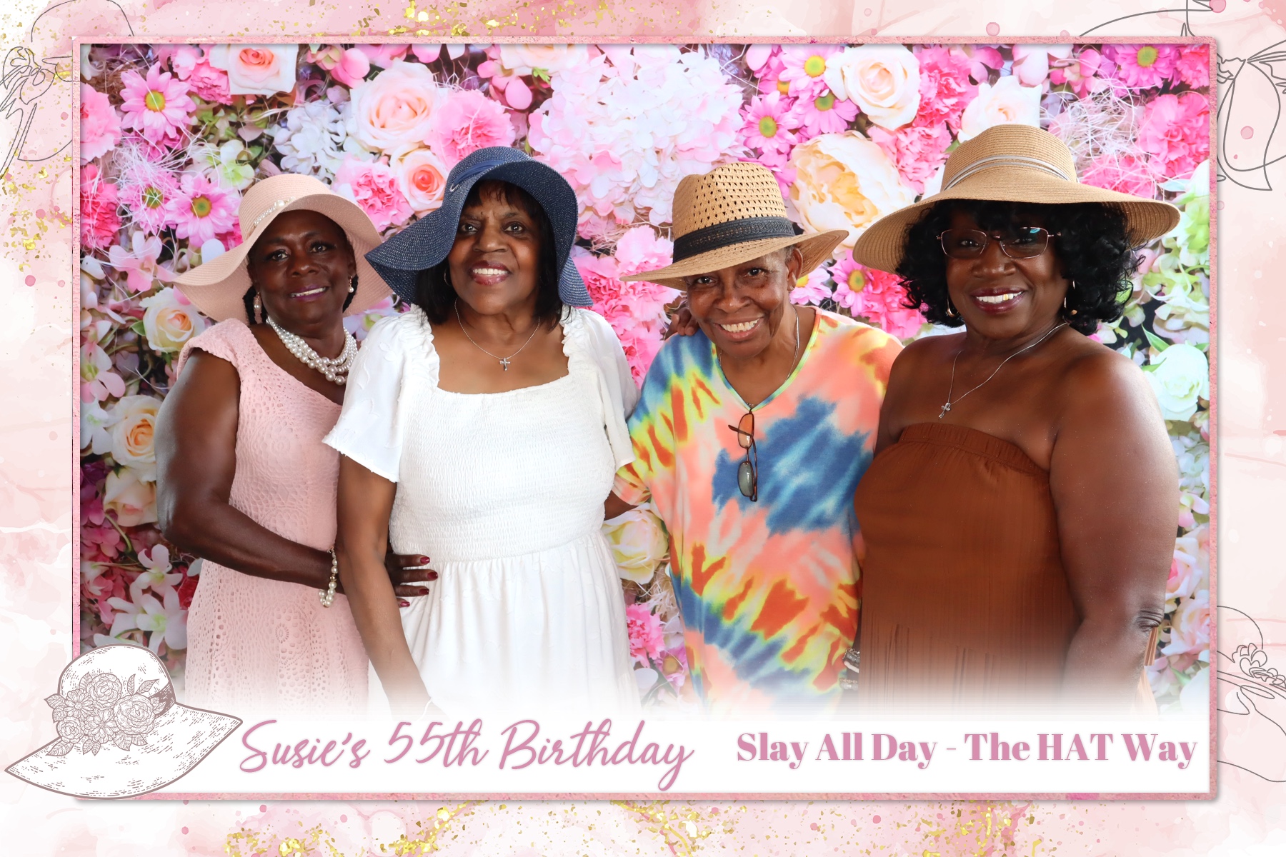 Susie's 55th Birthday Hat Party | View more photos from the event at gallery.rckapturedmemories.com/u/RCKapturedMemories/Susies-55th-Birthday-Hat-Party