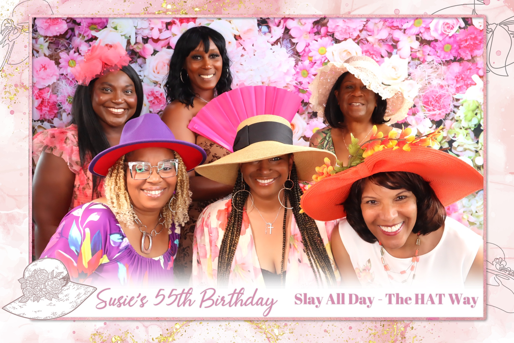 Susie's 55th Birthday Hat Party | View more photos from the event at gallery.rckapturedmemories.com/u/RCKapturedMemories/Susies-55th-Birthday-Hat-Party