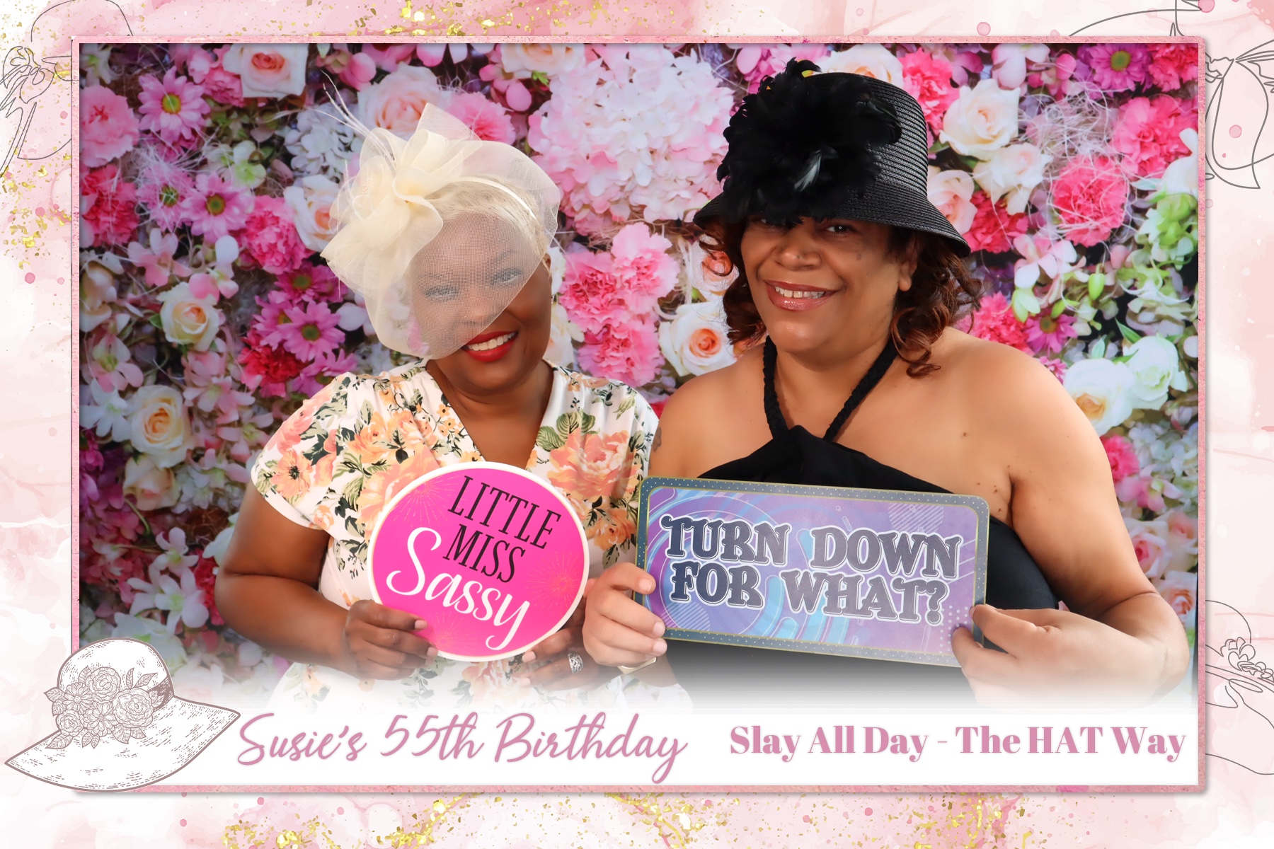 Susie's 55th Birthday Hat Party | View more photos from the event at gallery.rckapturedmemories.com/u/RCKapturedMemories/Susies-55th-Birthday-Hat-Party