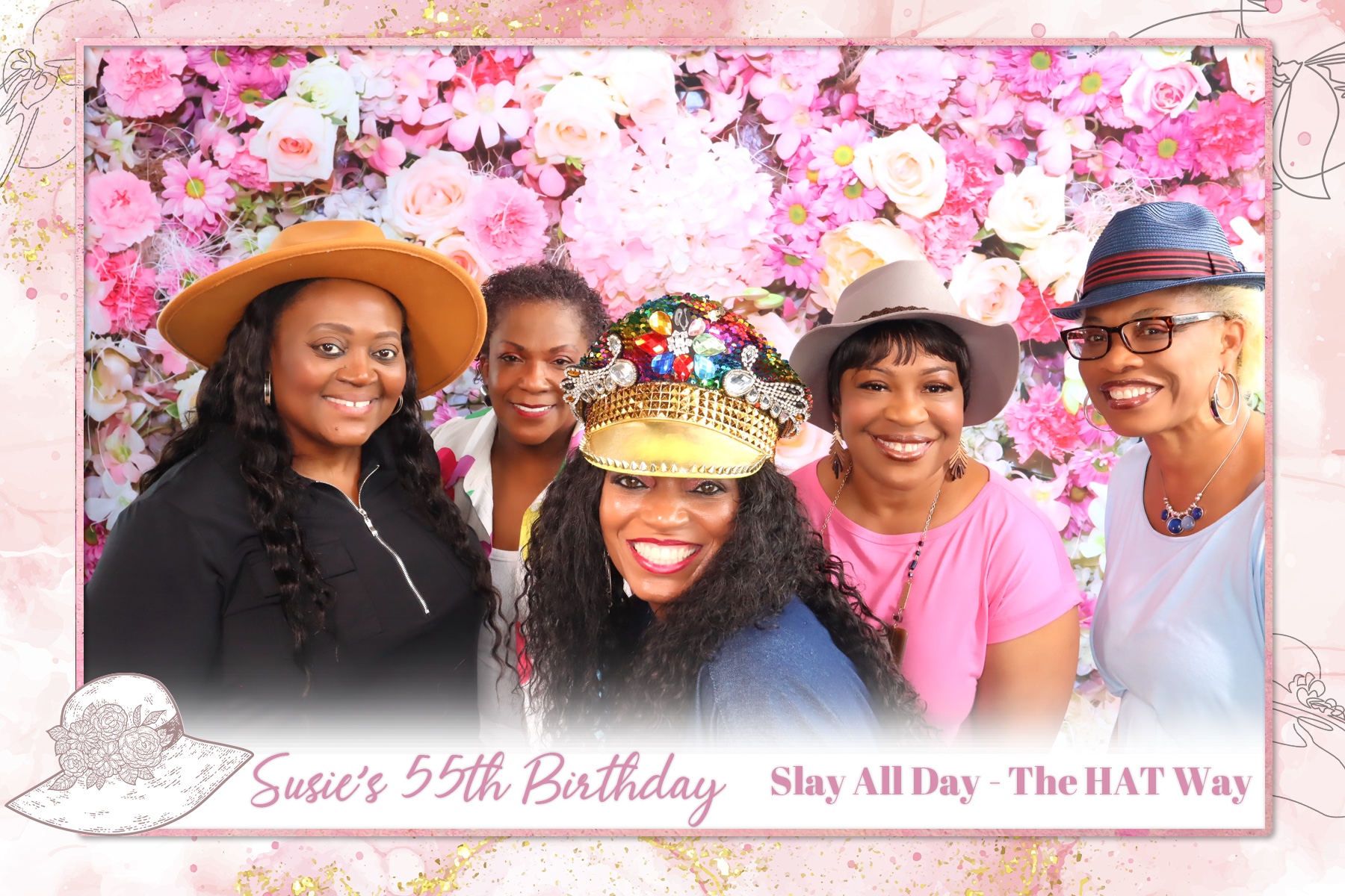 Susie's 55th Birthday Hat Party | View more photos from the event at gallery.rckapturedmemories.com/u/RCKapturedMemories/Susies-55th-Birthday-Hat-Party