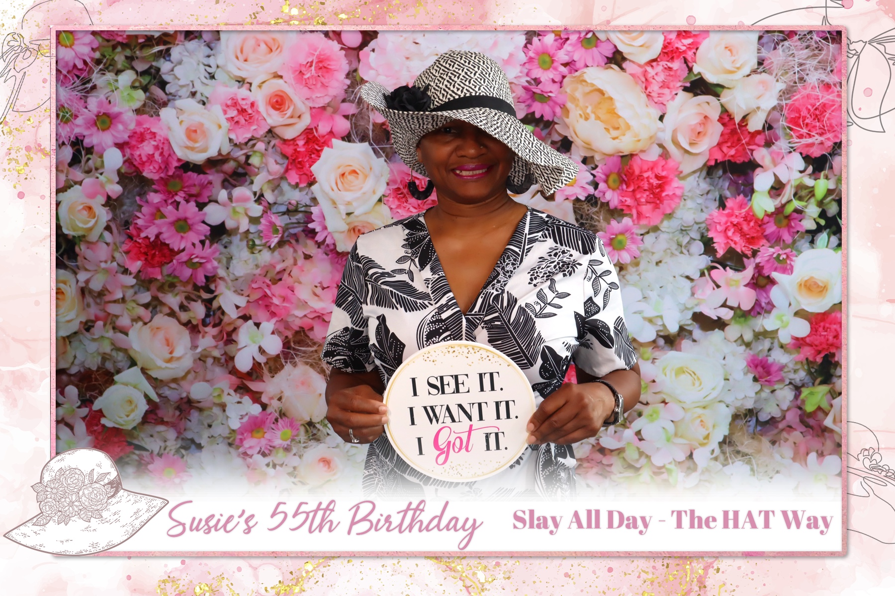Susie's 55th Birthday Hat Party | View more photos from the event at gallery.rckapturedmemories.com/u/RCKapturedMemories/Susies-55th-Birthday-Hat-Party