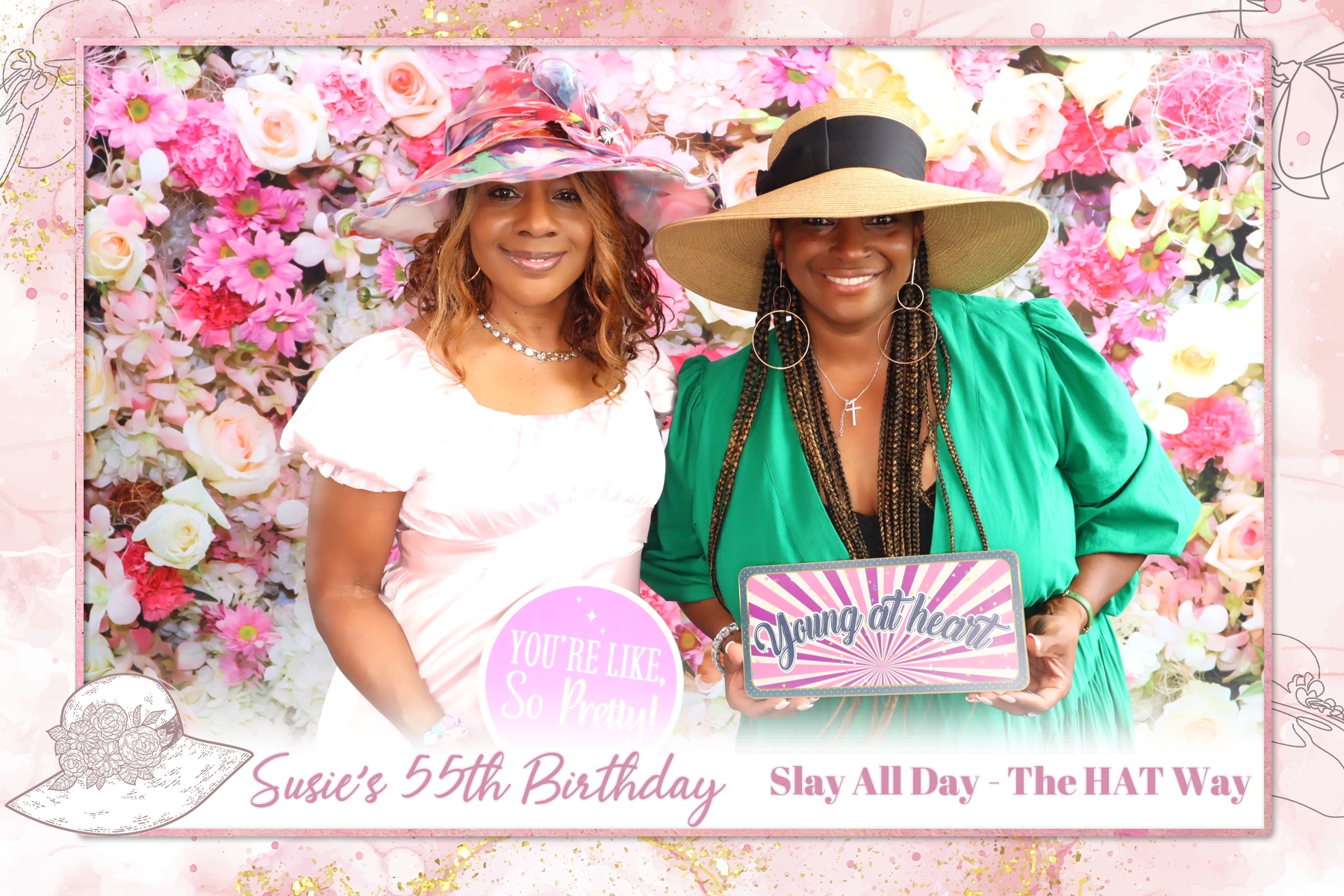 Susie's 55th Birthday Hat Party | View more photos from the event at gallery.rckapturedmemories.com/u/RCKapturedMemories/Susies-55th-Birthday-Hat-Party