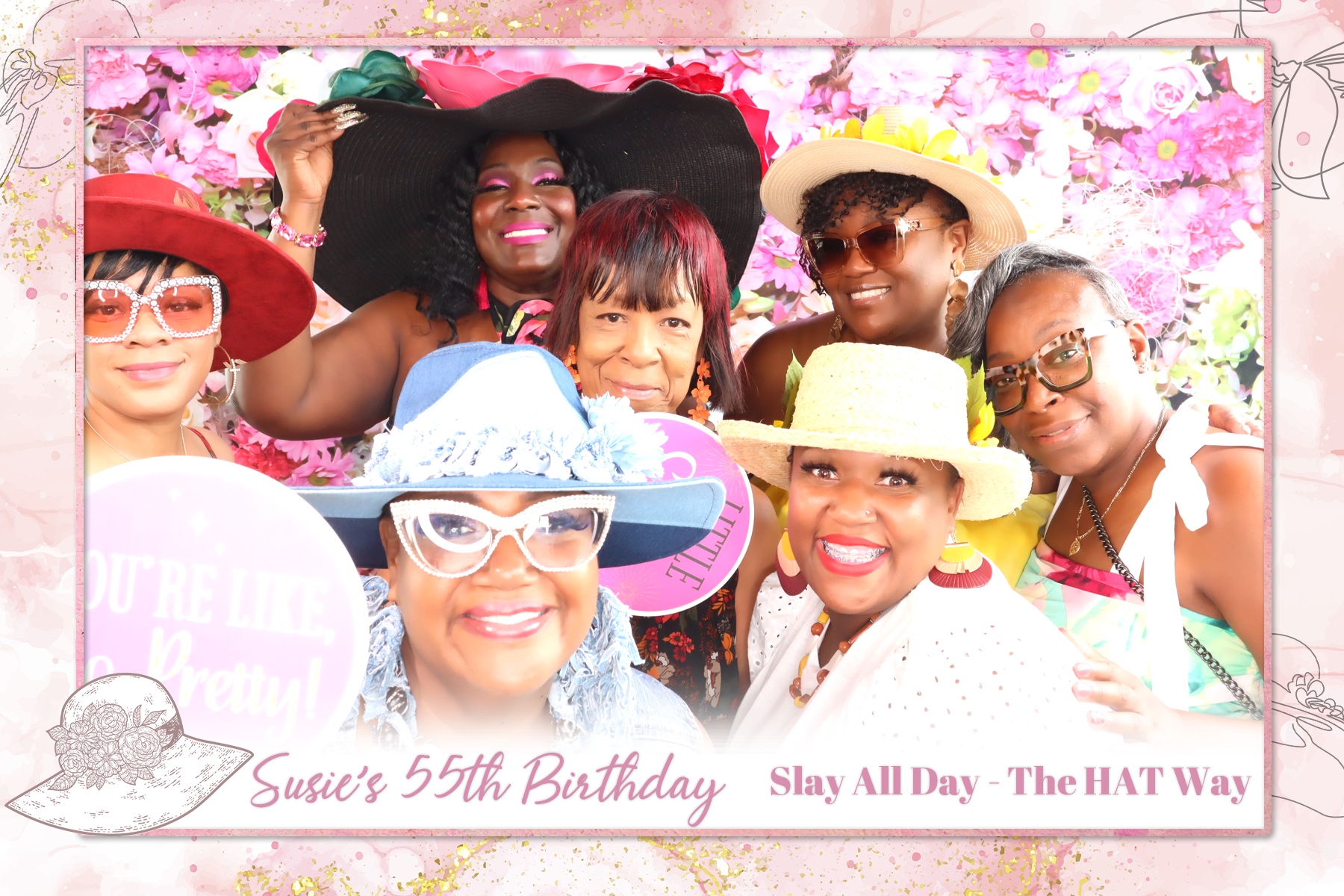 Susie's 55th Birthday Hat Party | View more photos from the event at gallery.rckapturedmemories.com/u/RCKapturedMemories/Susies-55th-Birthday-Hat-Party