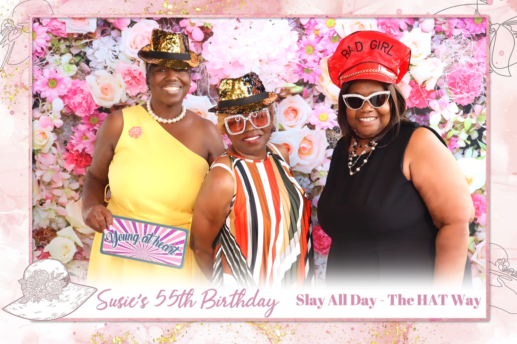 Susie's 55th Birthday Hat Party | View more photos from the event at gallery.rckapturedmemories.com/u/RCKapturedMemories/Susies-55th-Birthday-Hat-Party