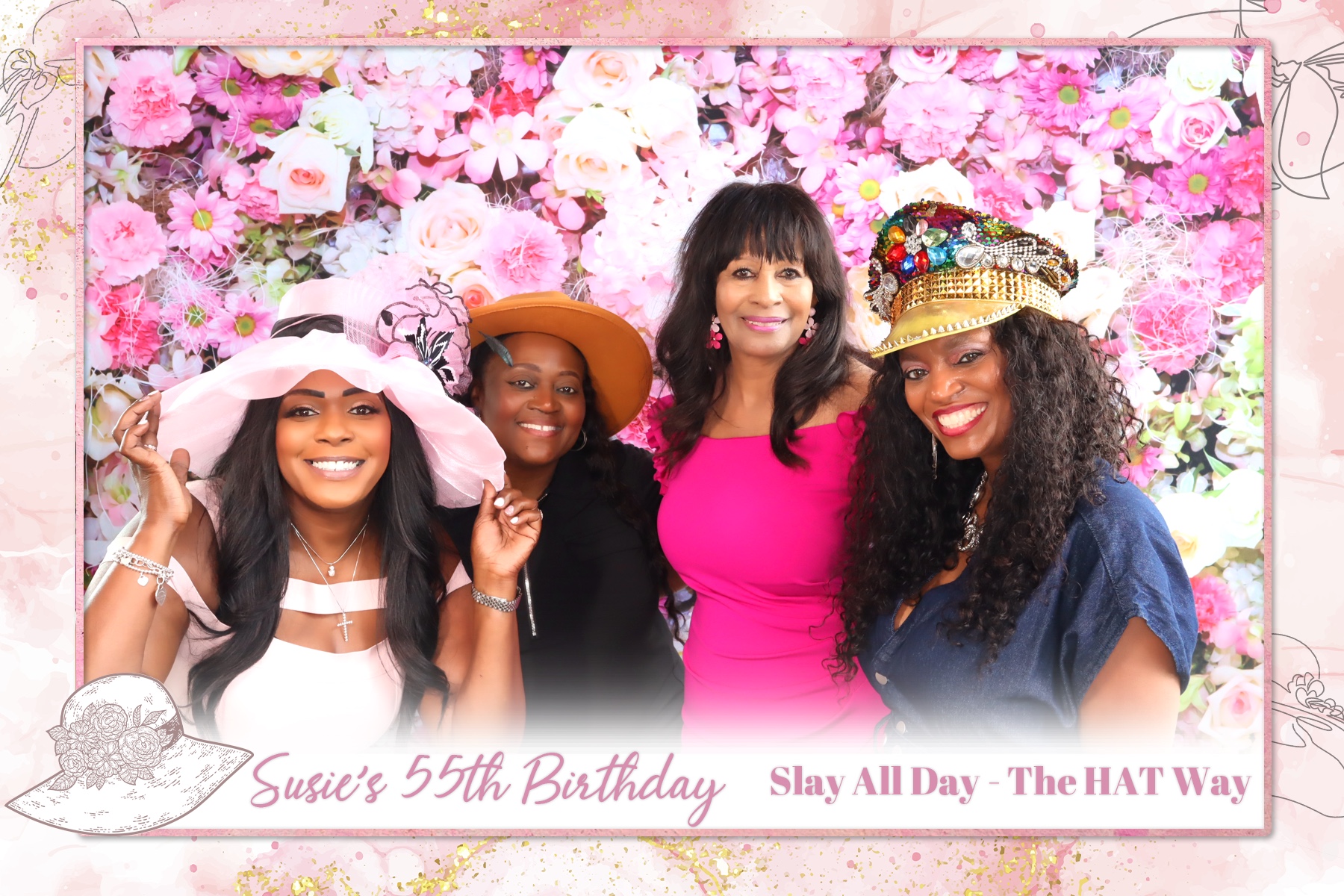 Susie's 55th Birthday Hat Party | View more photos from the event at gallery.rckapturedmemories.com/u/RCKapturedMemories/Susies-55th-Birthday-Hat-Party